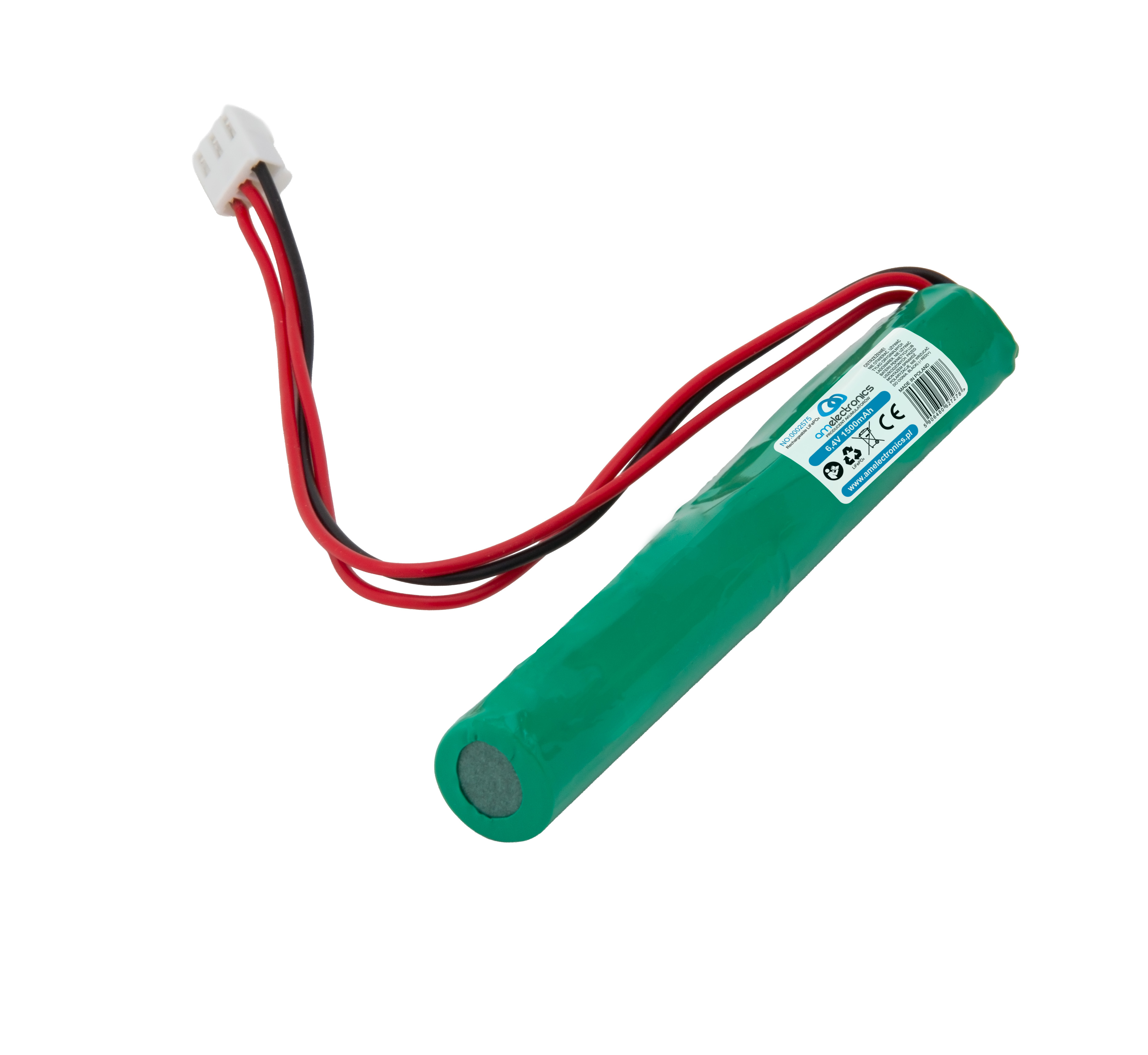 PAKIET AKUMULATOR 6,4V 1500MAH LIFEPO4 (2575)