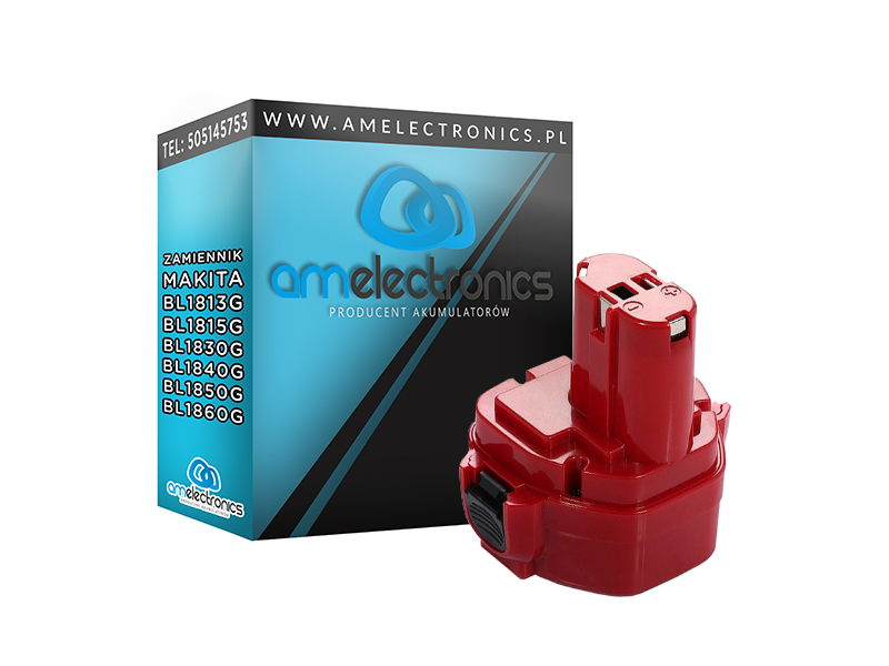 AKUMULATOR zamiennik DO Makita Celma 1222 6270D 6271D 12V 2Ah Ni-Cd (0673)