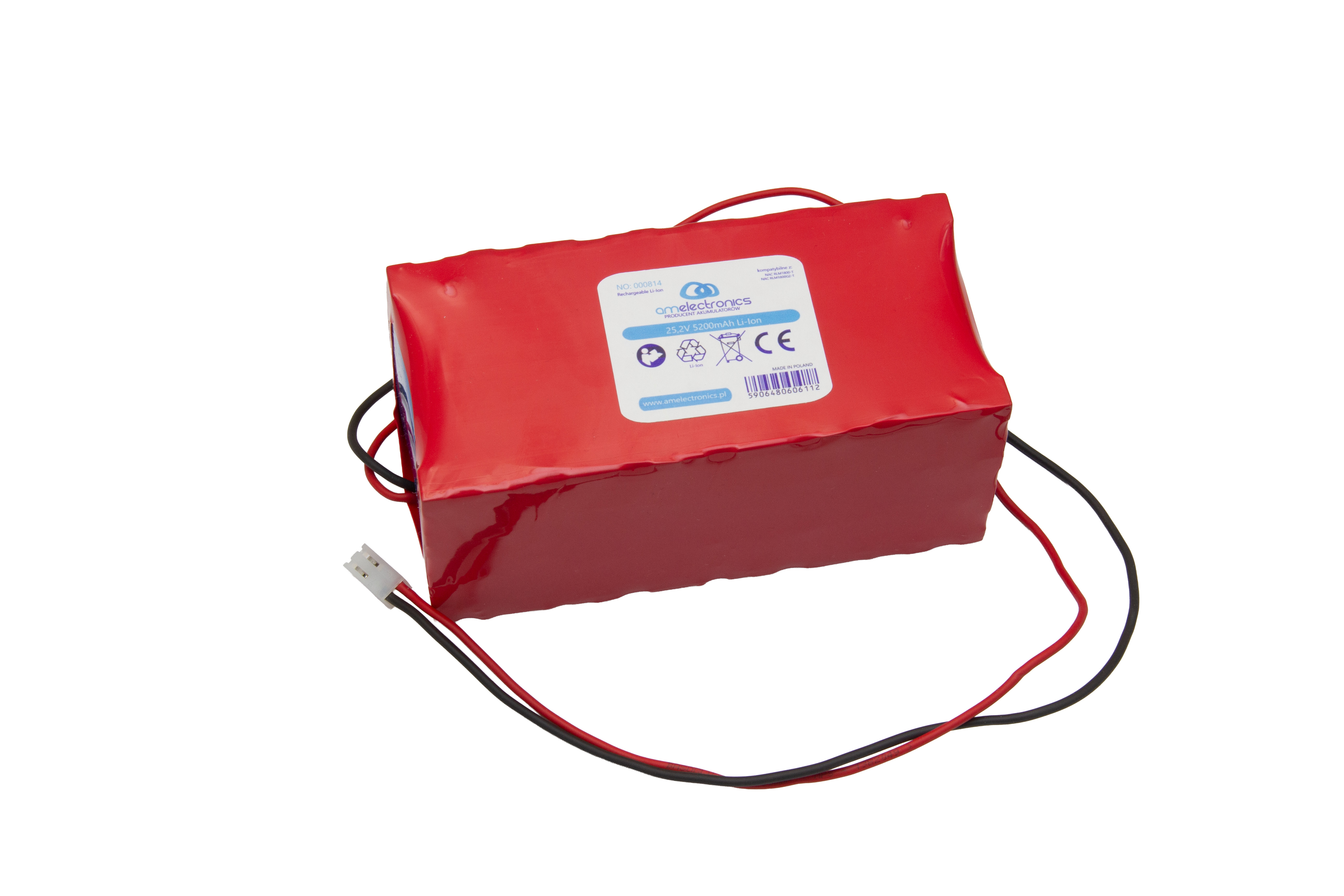 Akumulator bateria do kosiarki NAC RLM1800-T 25,2V 5200MAh (0814)