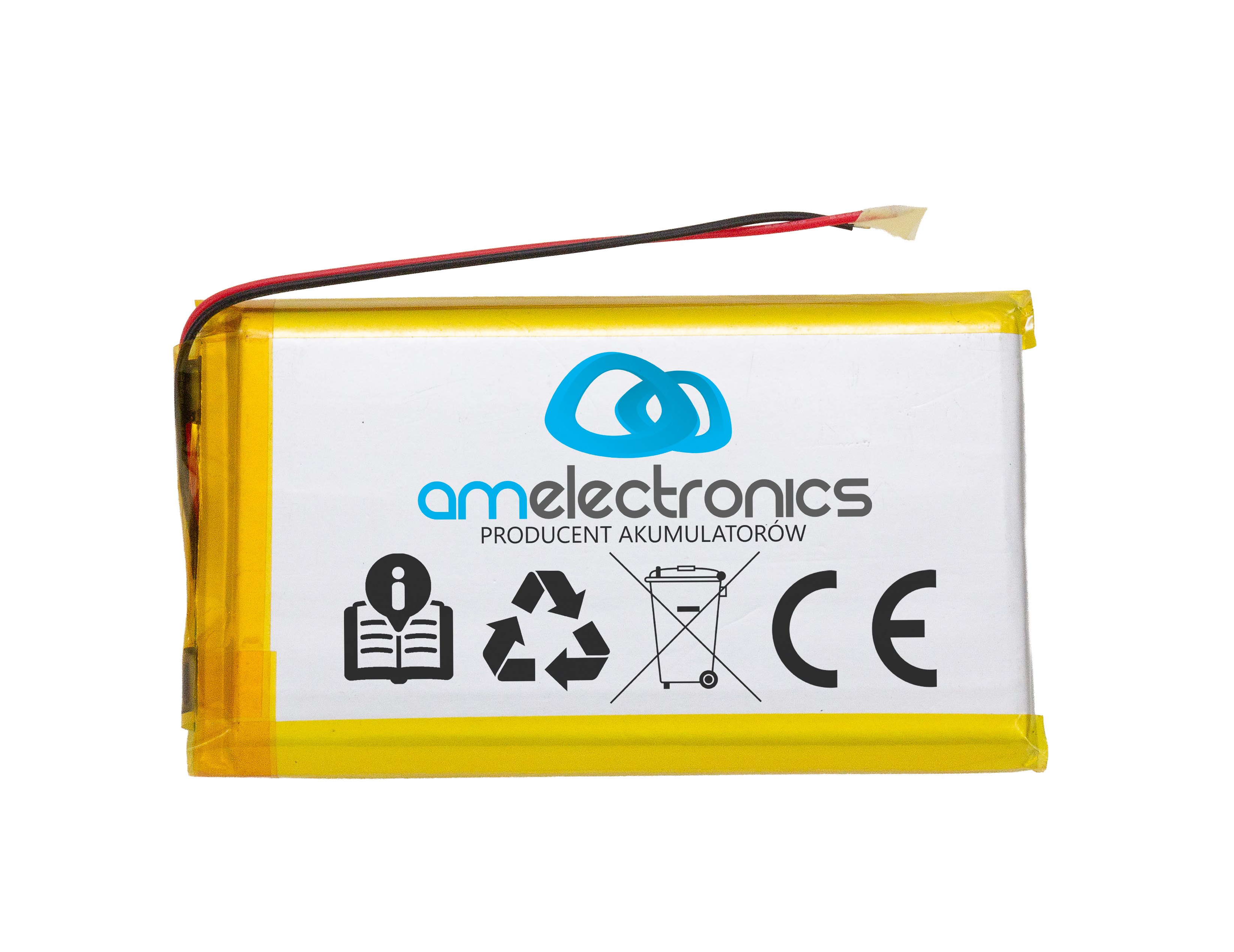 Akumulator pryzmatyczny 3,7V 8000mAh 1260100 (4772)