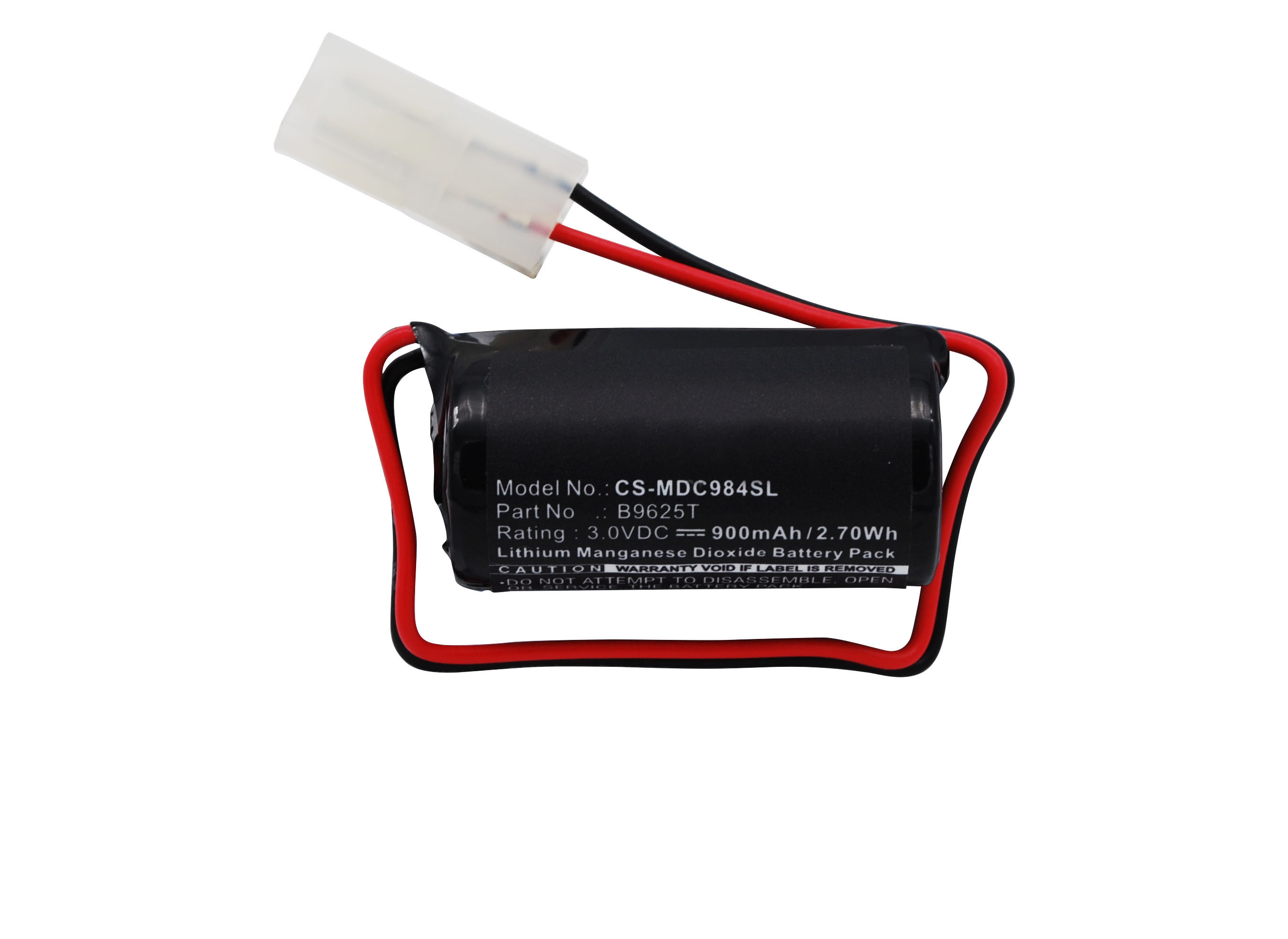 Bateria MODICON 984X-008 900mAh 3V Li-MnO2
