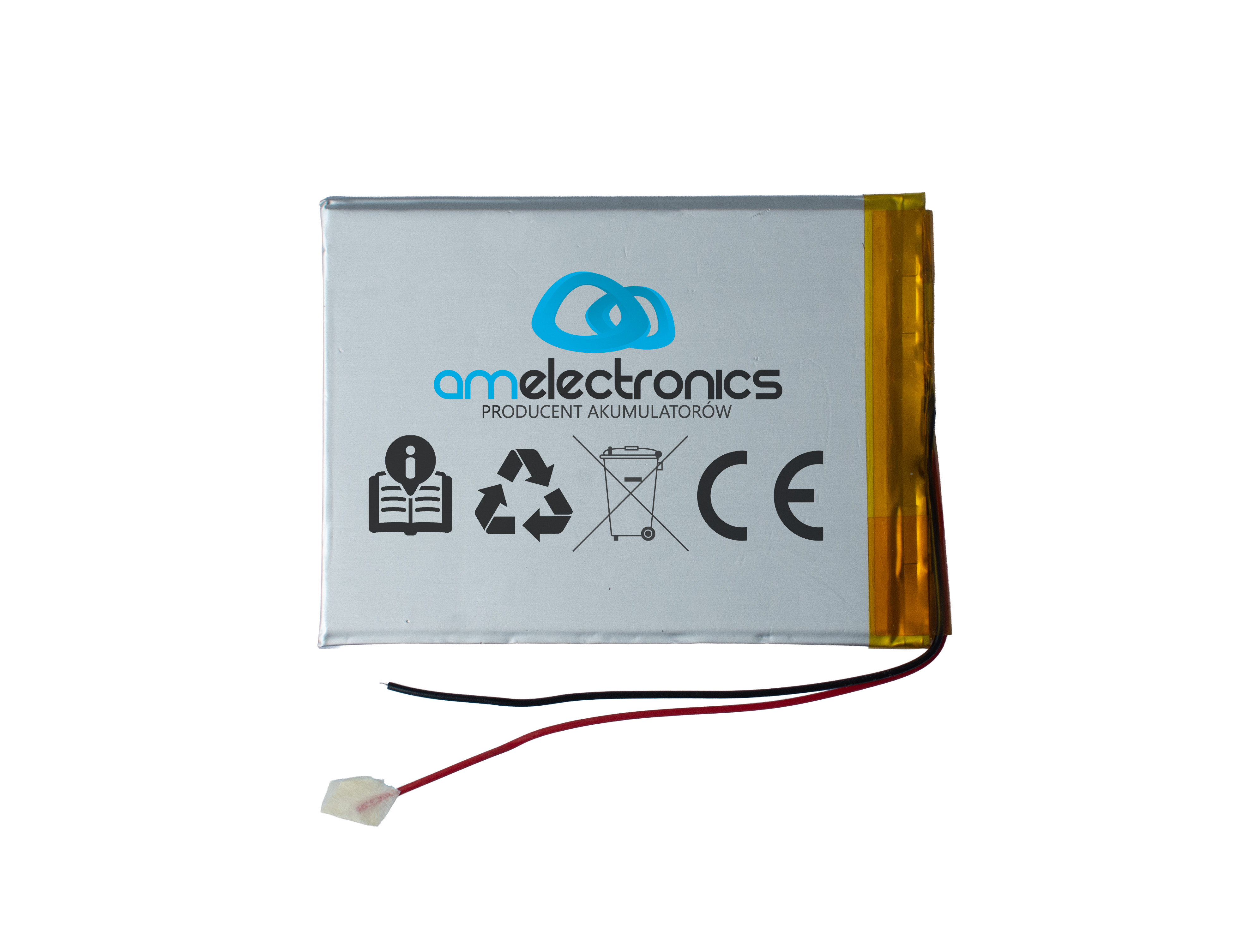 Akumulator pryzmatyczny 3,7V 2800mAh 406080 (4494)