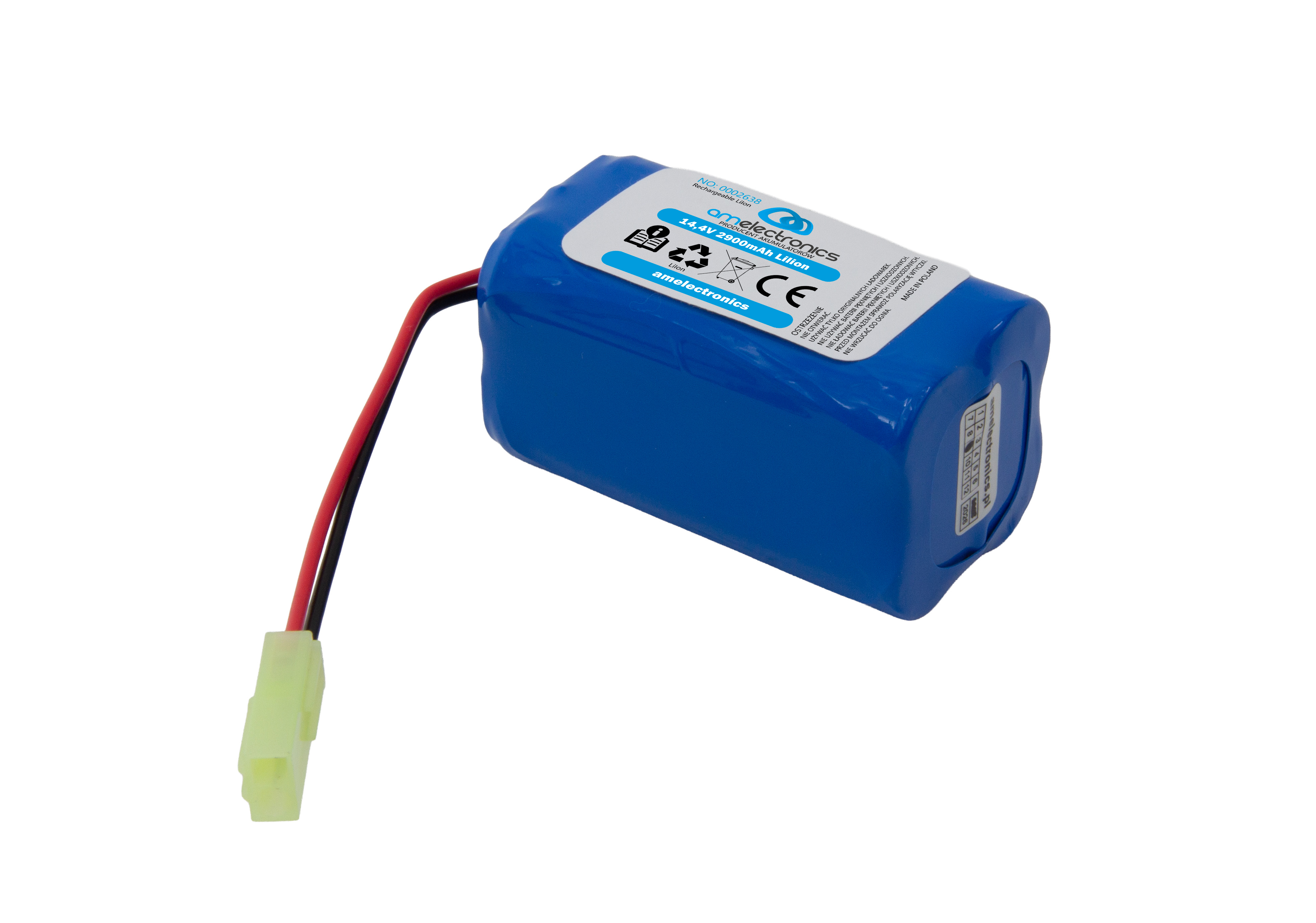 AKUMULATOR 14,4V 2,9Ah BMS 4S MINI TAMIYA (2638)