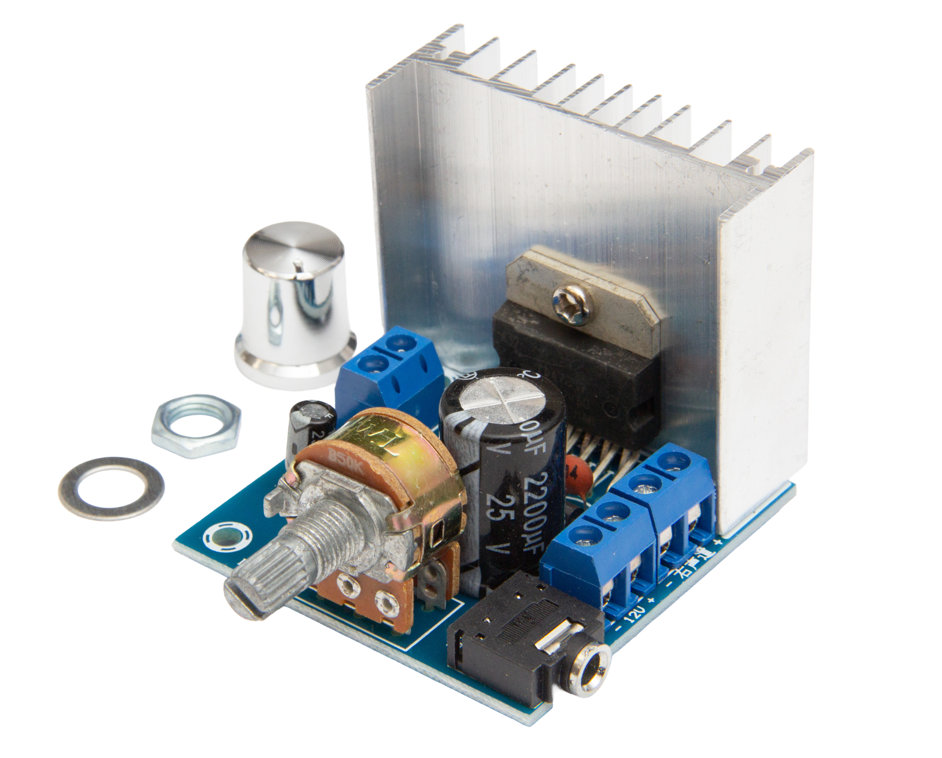 Moduł wzmacniacza TDA 7297 2X15W LI-ION (1914)