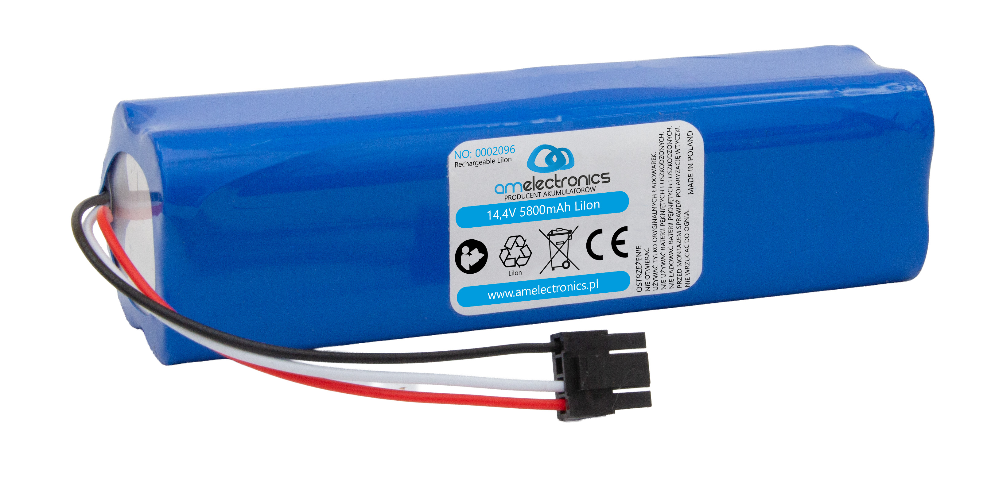 Akumulator bateria P2150-4S2P-MMBK do Dreame D10s Pro 14,4V 5800mAh (2096)