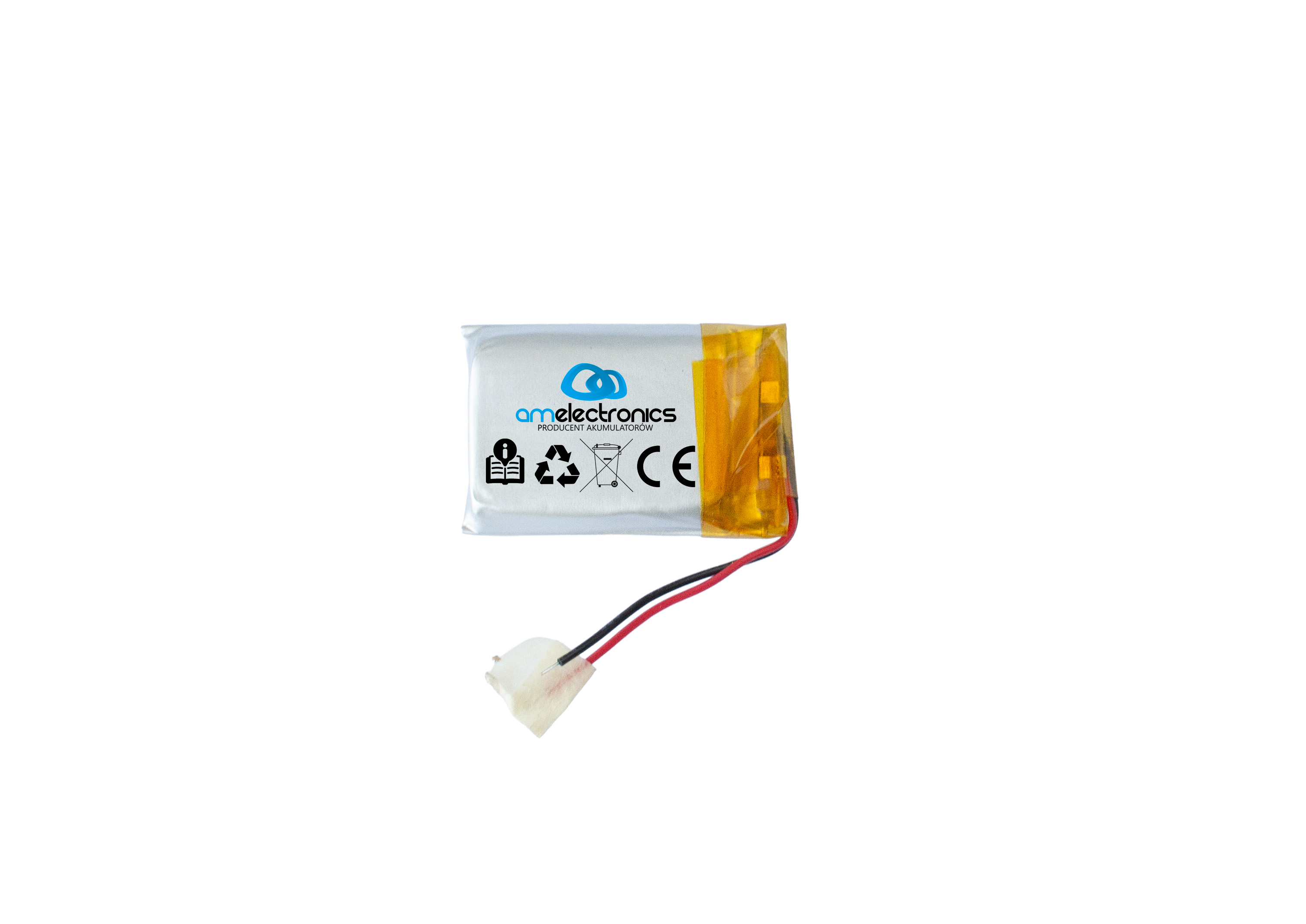 Akumulator pryzmatyczny 3,7V 550mAh 802030 (4432)
