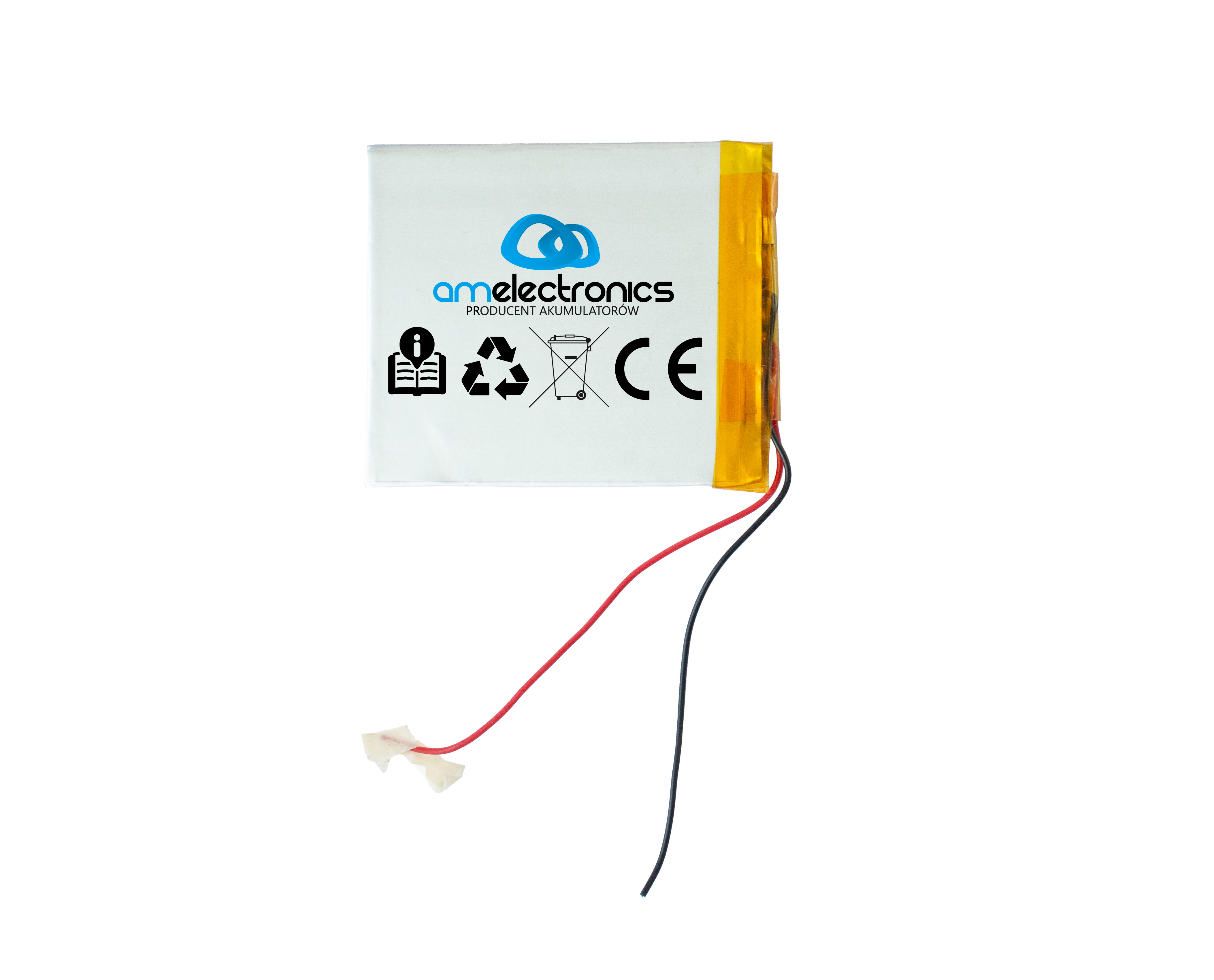 Akumulator pryzmatyczny 3,7V 1100mAh 275361 (4457)