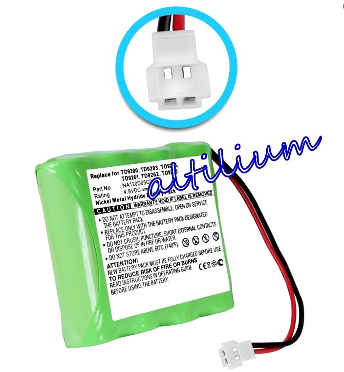 AKUMULATOR do Philips, Cobra, Uniden 2,4V 2300mAh Ni-Mh