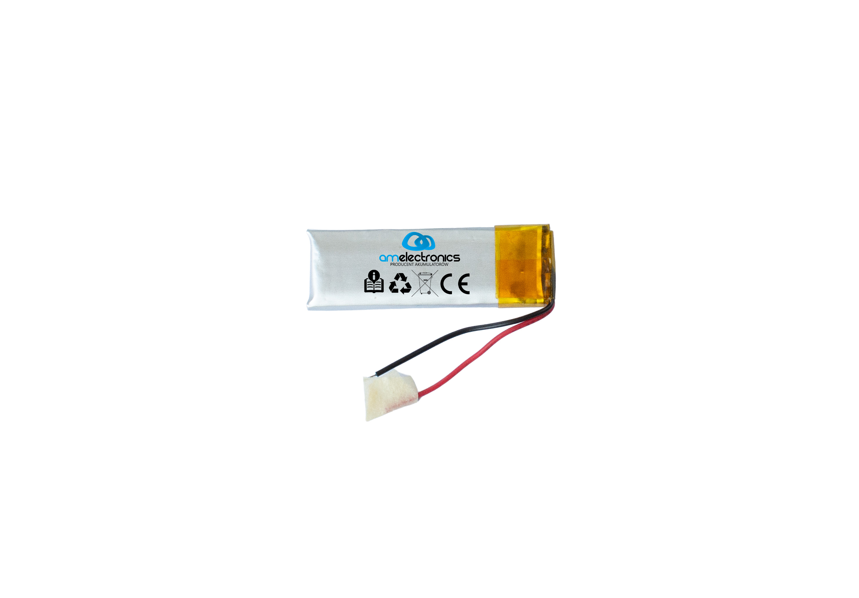 Akumulator pryzmatyczny 3,7V 120mAh 401235 (4403)