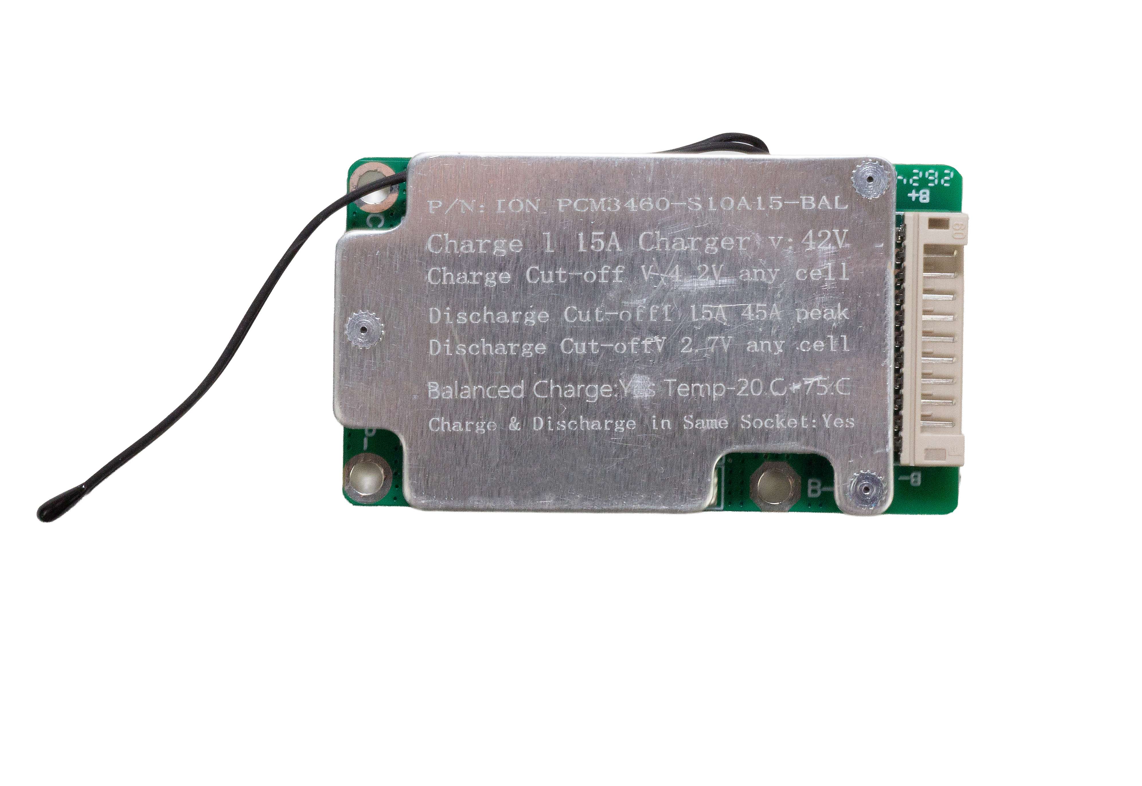BMS 10S 15A PCM3460-S10A15 LI-ION (1754)