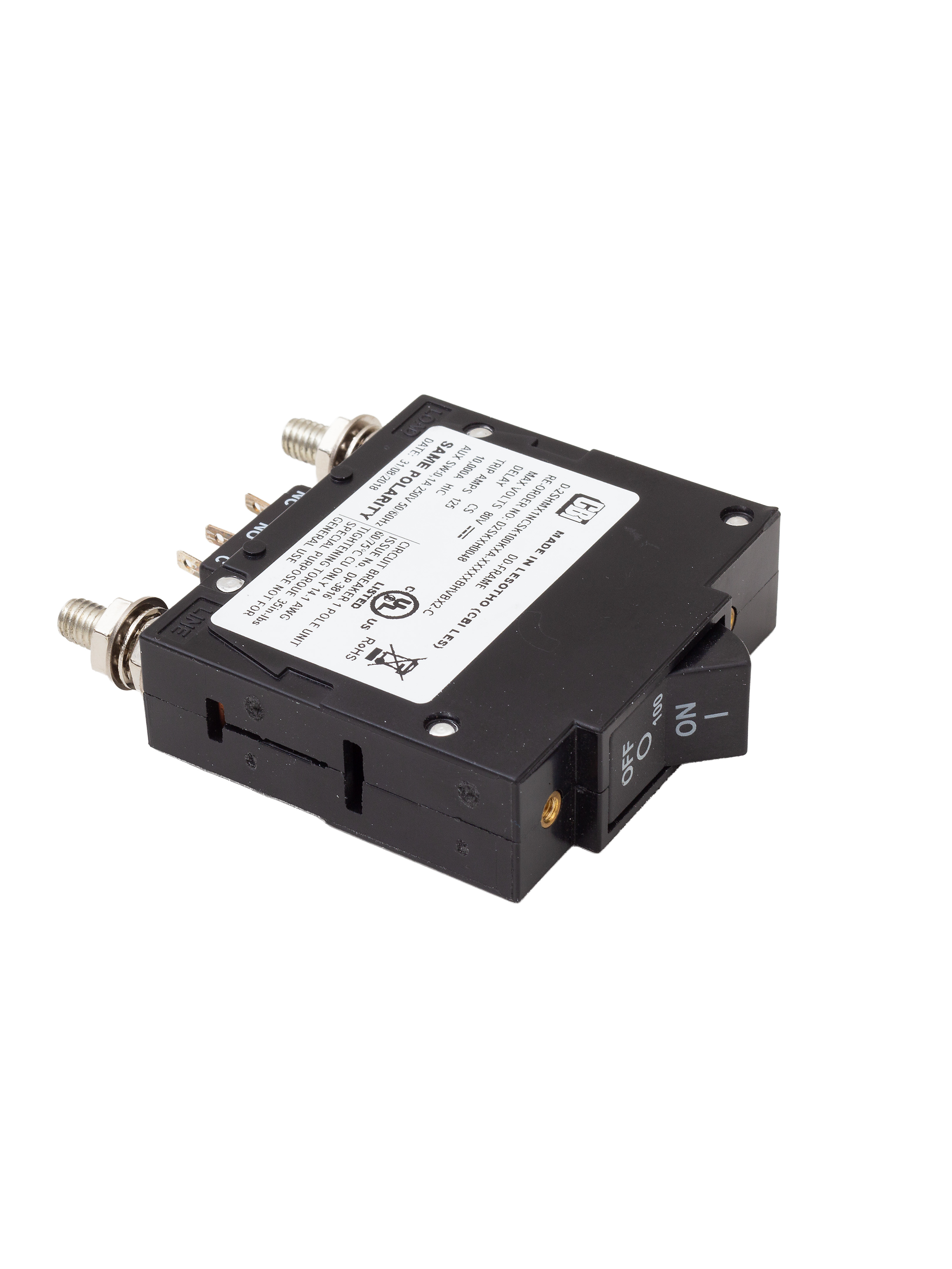 WYŁĄCZNIK NADPRĄDOWY CBI ELECTRIC 80V 125A (4946)
