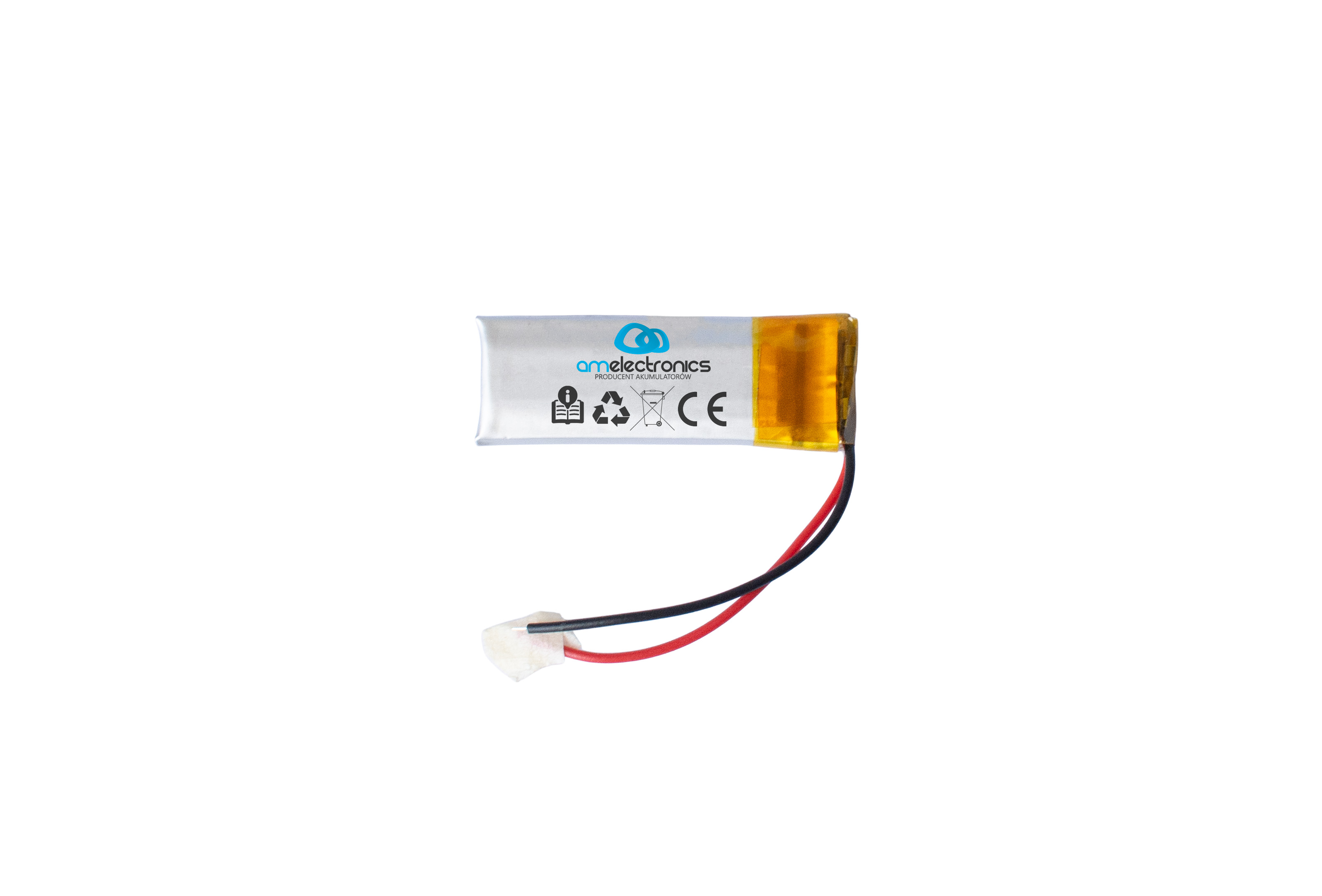 Akum,ulator pryzmatyczny 3,7V 180mAh 501235 (4616)