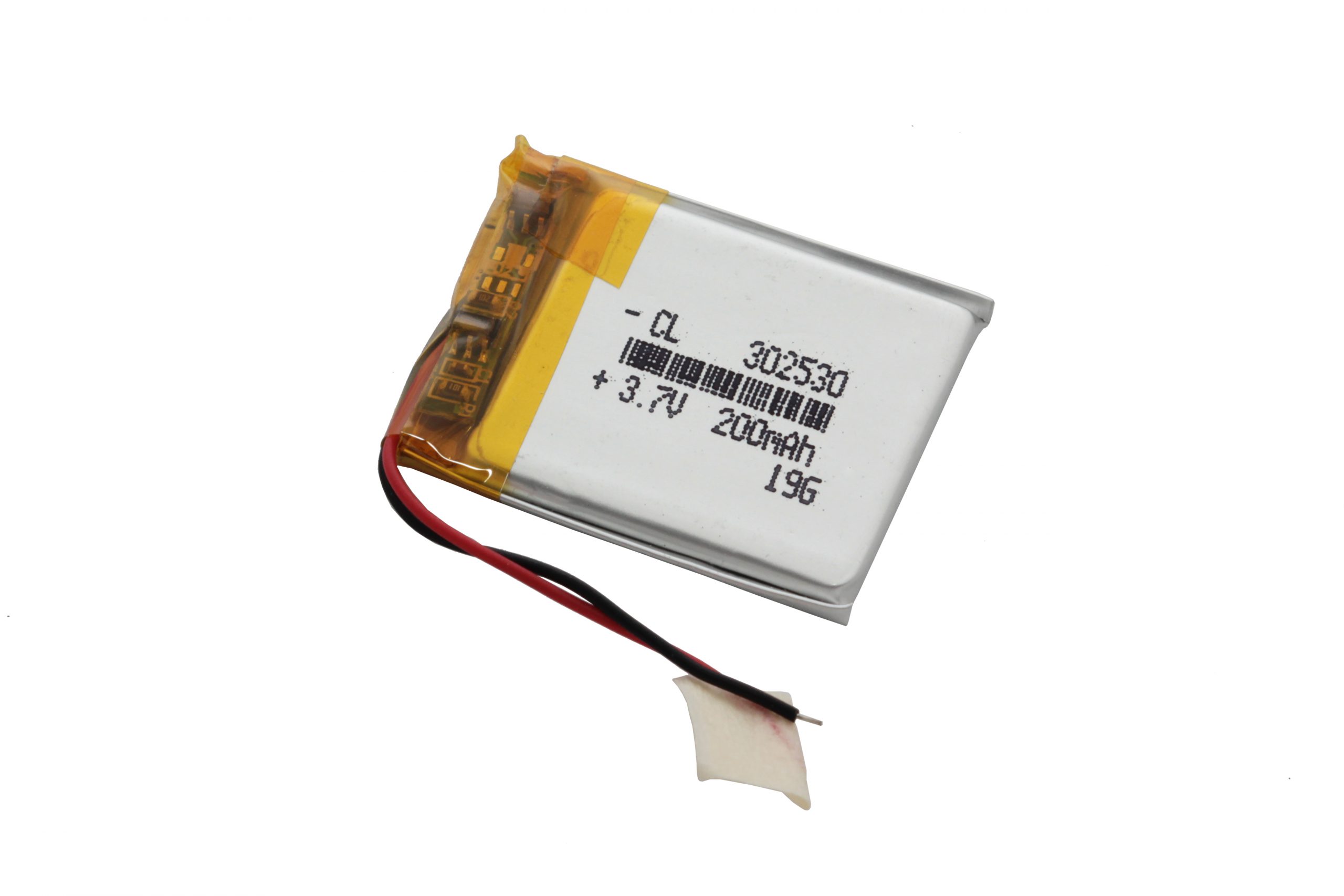 AKUMULATOR PRYZMATYCZNY 3,7V 200mAh Li-POLy 302530 EE7036