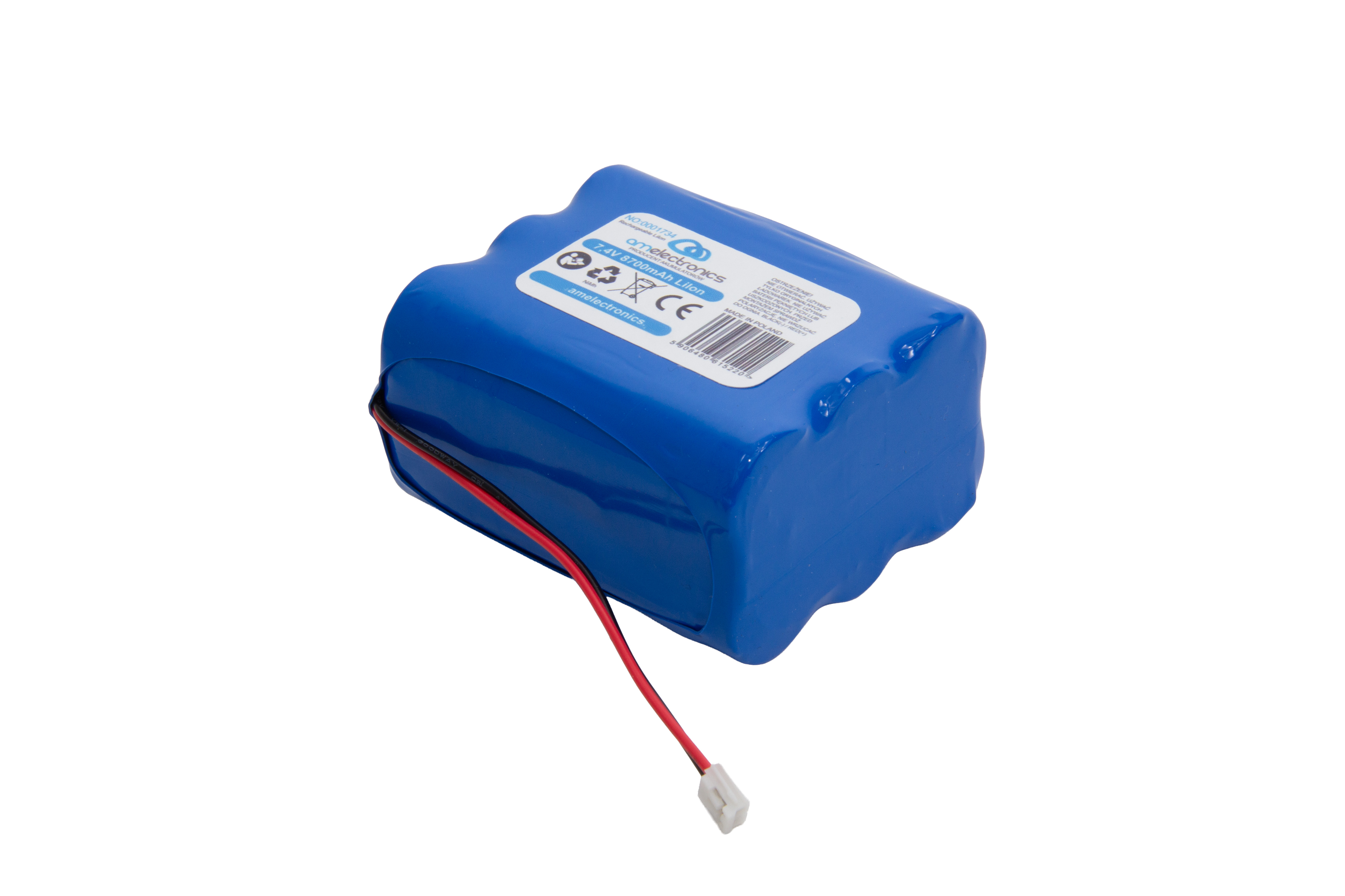 AKUMULATOR BATERIA DO LATARKI VANGUARD JML Mactronic 7,4V 8700mAh (1734)