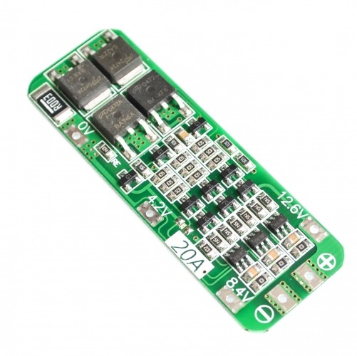 MODUŁ OCHRONY OGNIW BMS PCM PCB Li-ion 3S 12V 20A