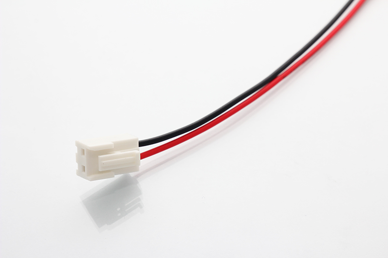 Wtyczka z przewodami JST VHR-2 AWG22/15 red/blk