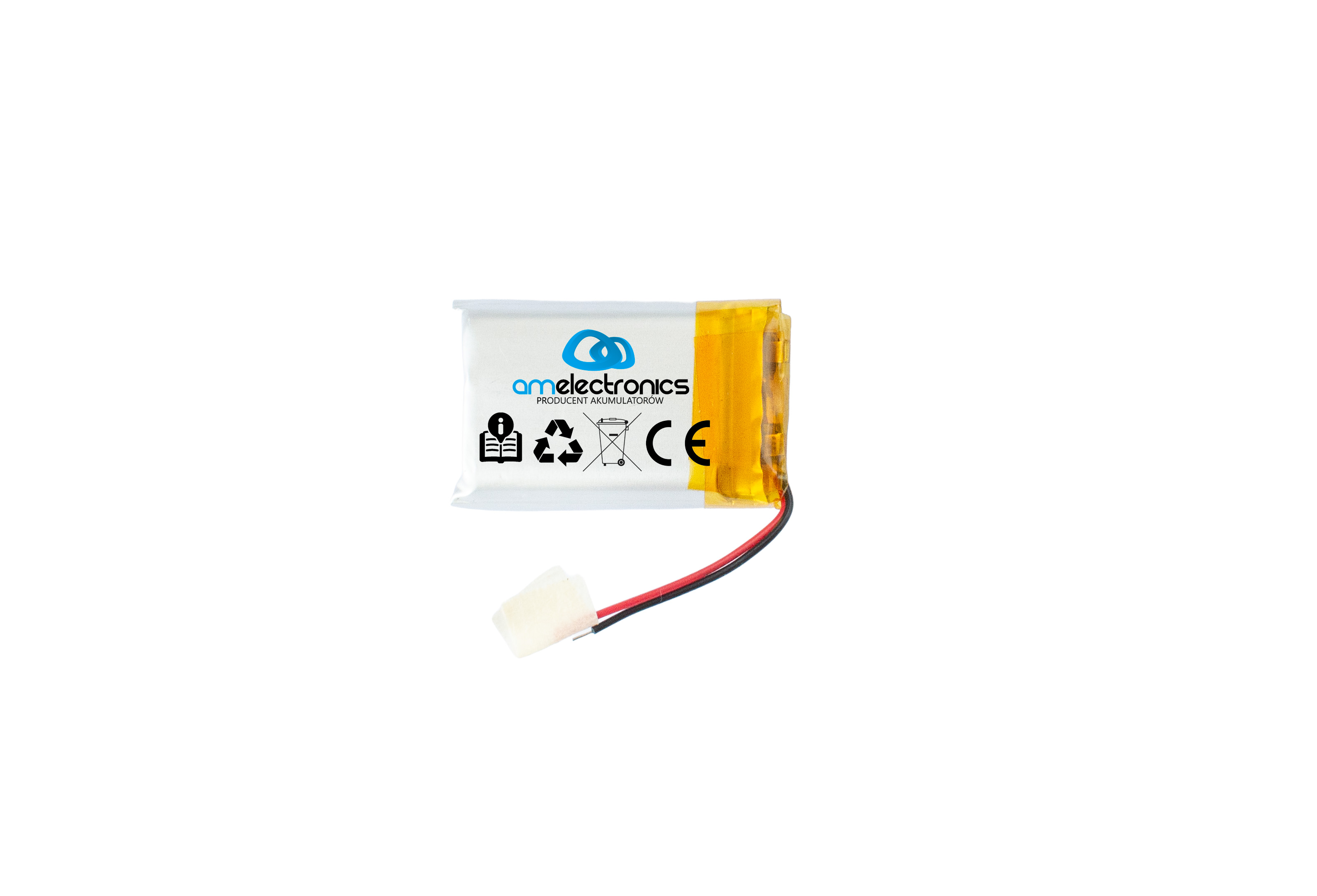 Akumulator pryzmatyczny 3,7V 500mAh 702030 (4490)