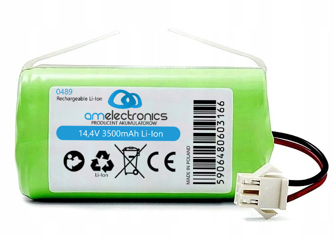 Akumulator zamiennik do Concept VR3000/ VR3100/ VR3110/ VR3115 14,4V 3,5Ah (0489)