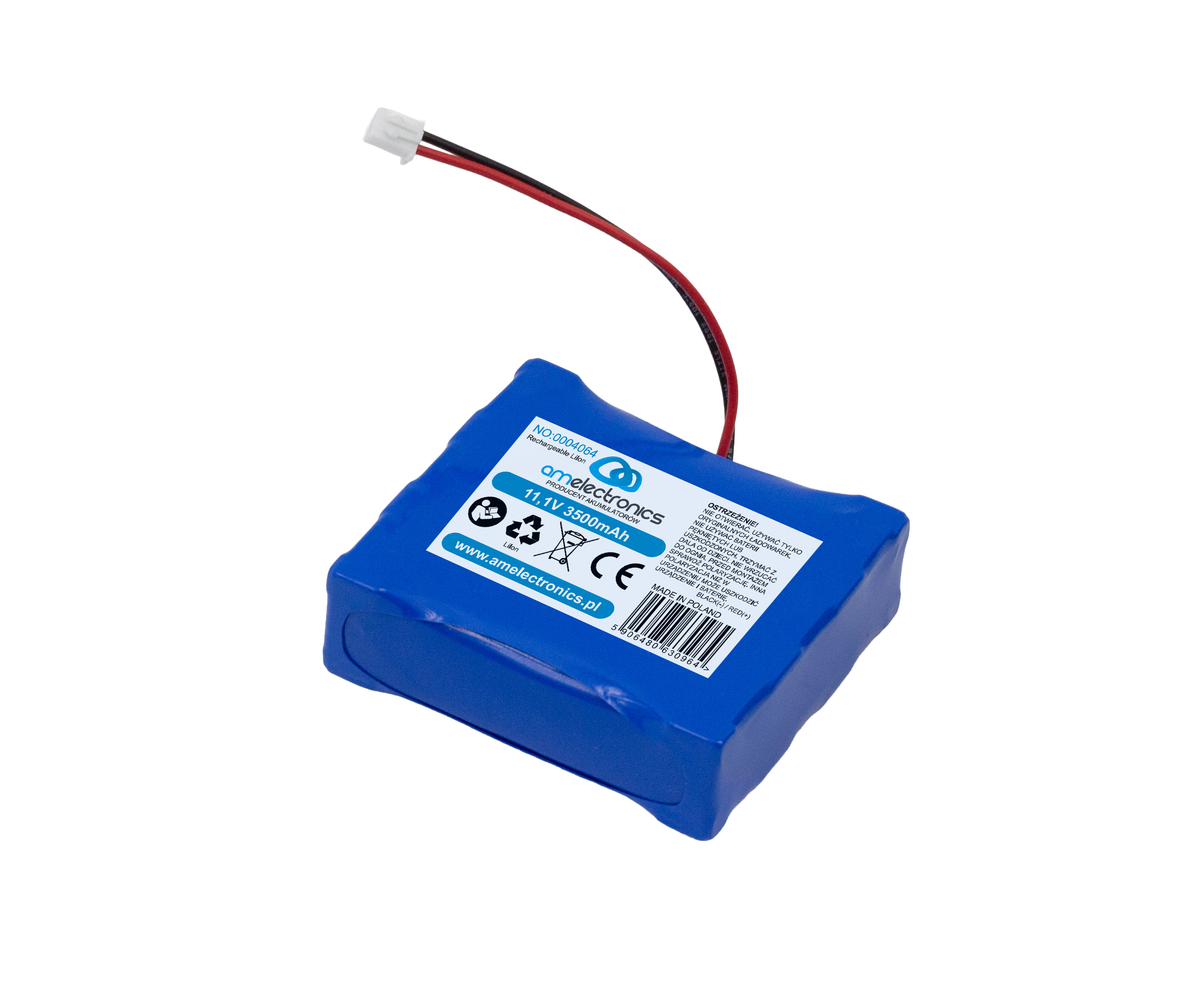 PAKIET 11,1V 3500MAH 3S1P LI-ION do dronów (4064)