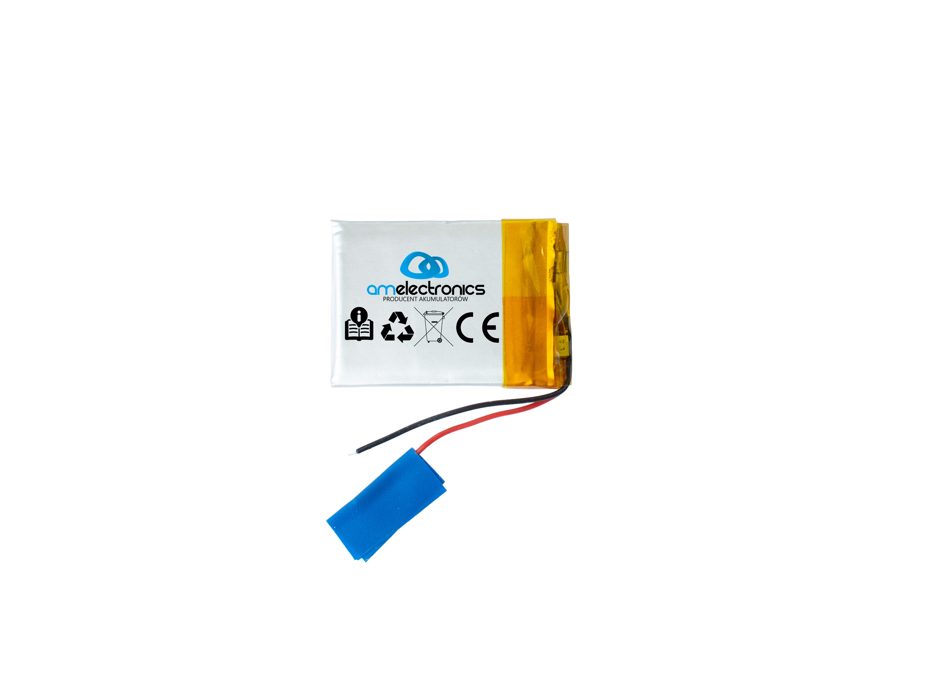 Akumulator pryzmatyczny 3,7V  400mAh 402535 (4411)