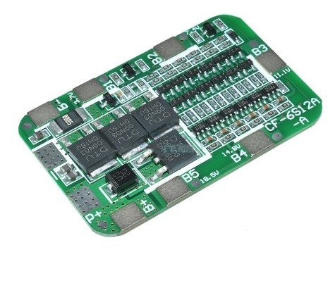 MODUŁ OCHRONY OGNIW BMS PCM 18650 Li-ion 6S 22,2V 15A