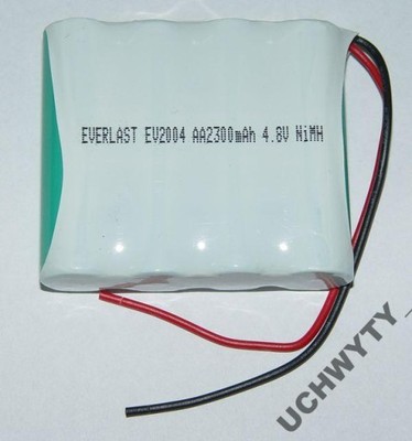 Akumulator 2300 mAh NiMH 4,8V Z KABELKAMI PAKIET