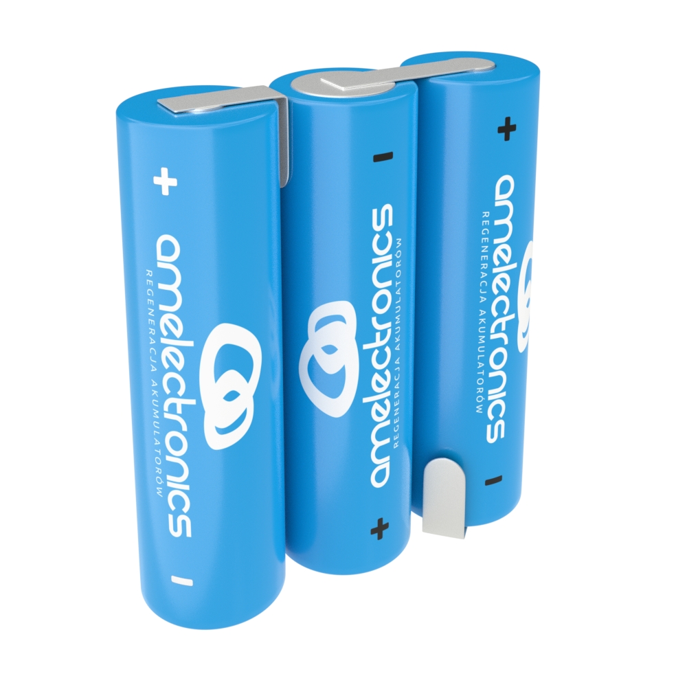 PAKIET AKUMULATORÓW 3 OGNIWA AA 3,6V 1000MAH NI-CD (2015)