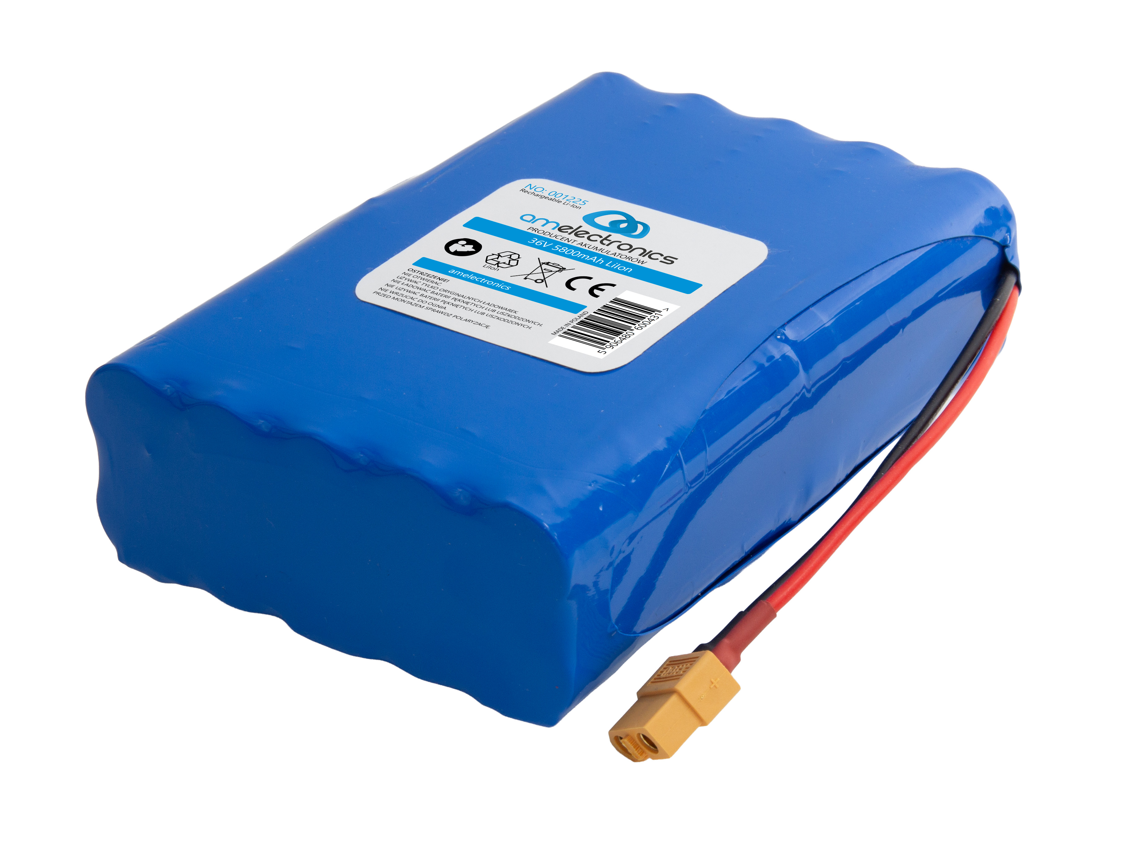 Akumulator bateria KX-PRO10.0 A 36V 5,8Ah deska do KAWASAKI (1225)