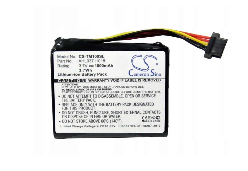 Bateria AHL03711018 do nawigacji GPS TomTom Go Live 1000 1005 2050 (1481)