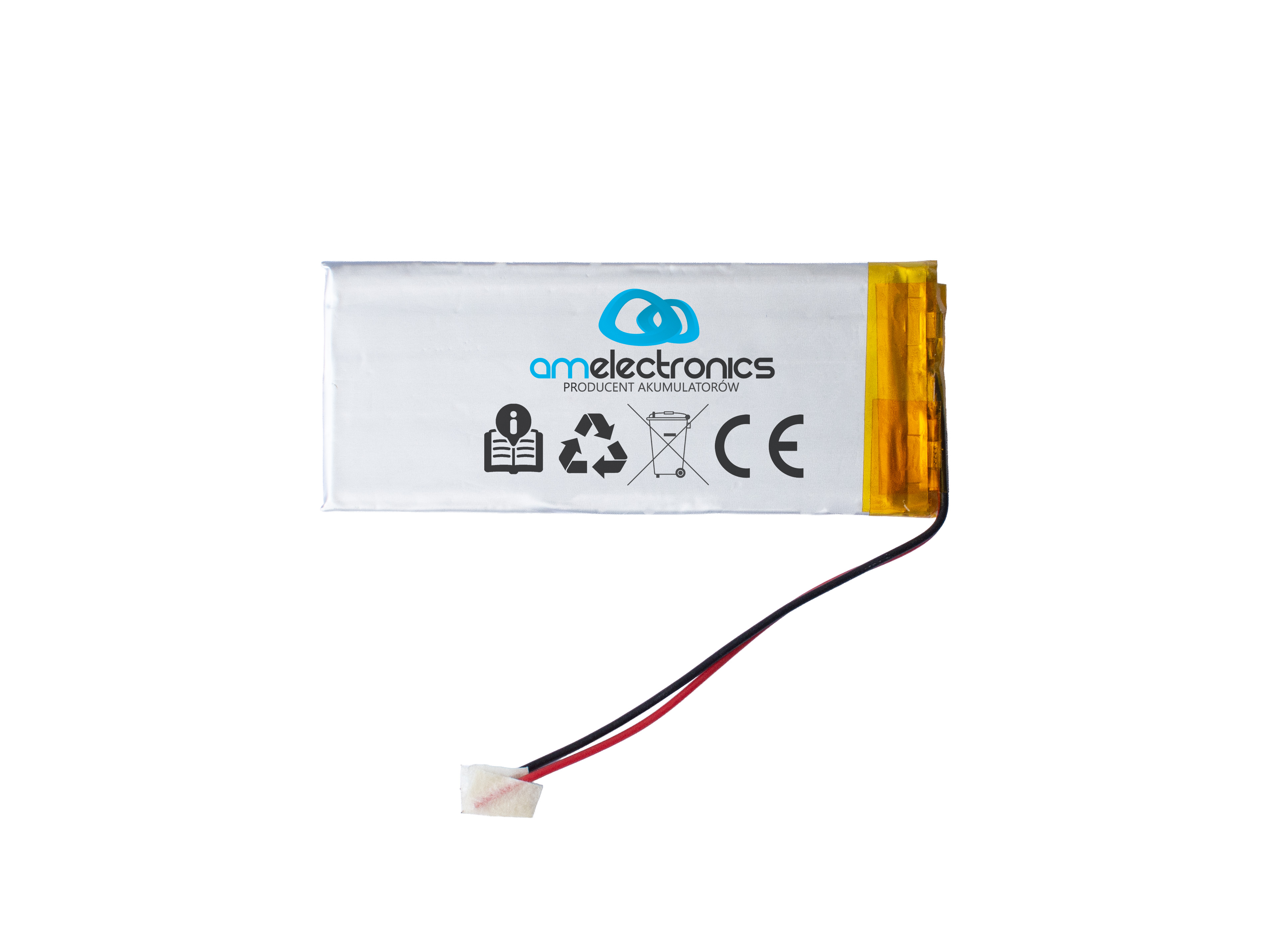 Akumulator pryzmatyczny 3,7V 900mAh 303073 (4615)