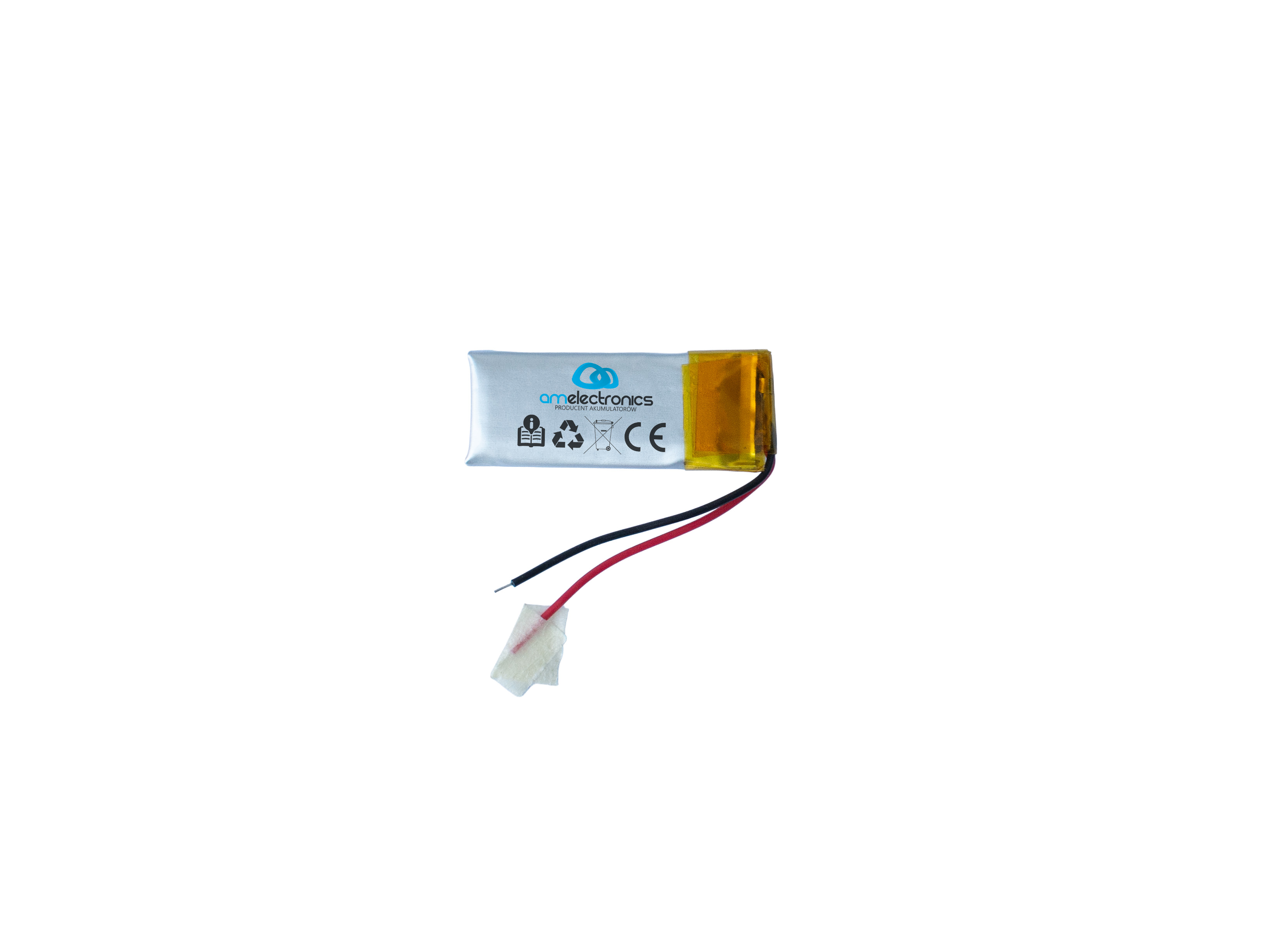 Akumulator pryzmatyczny 3,7V 150mAh 501230 (4644)