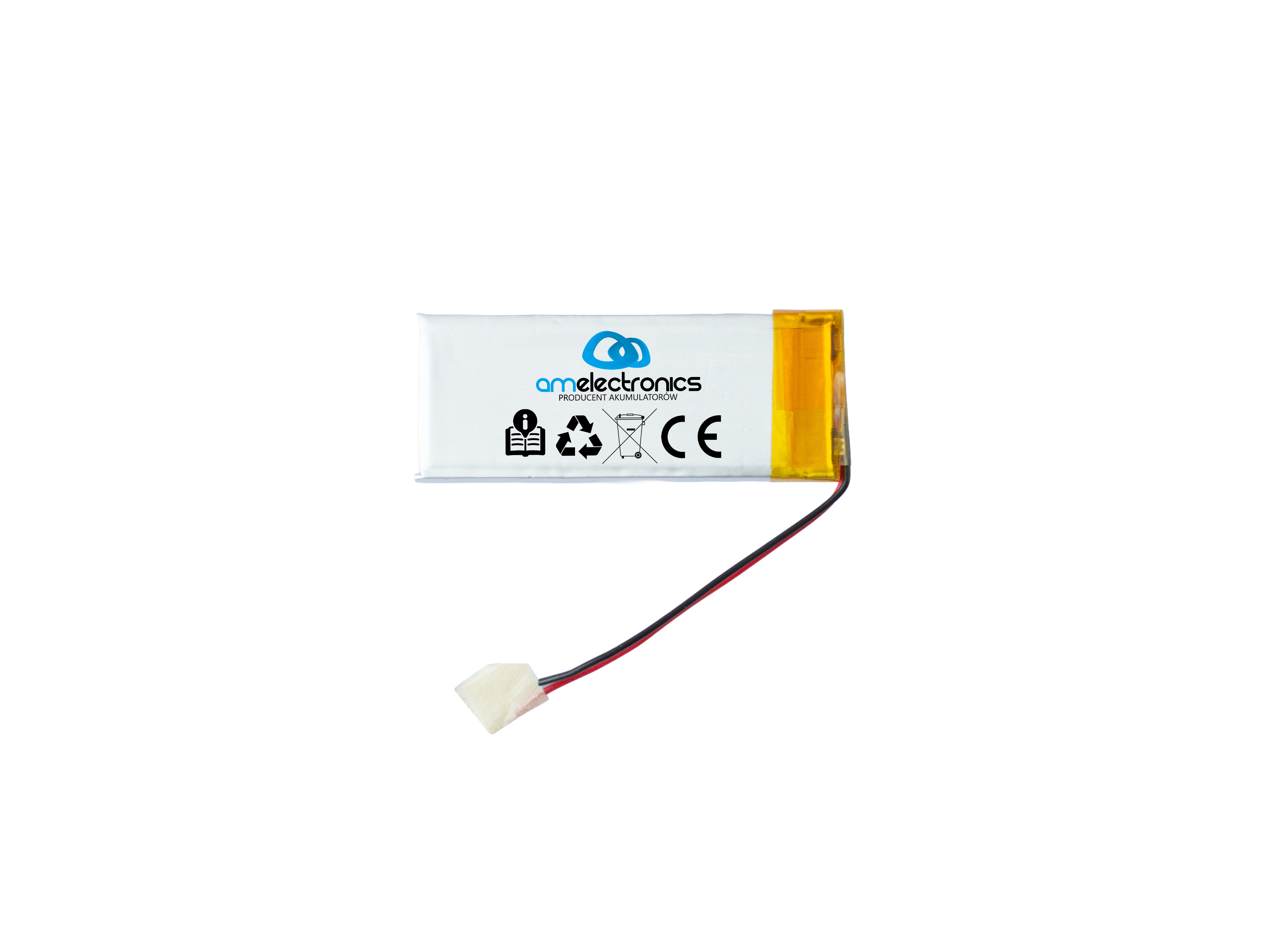 Akumulator pryzmatyczny 3,7V 300mAh 302050 (4488)