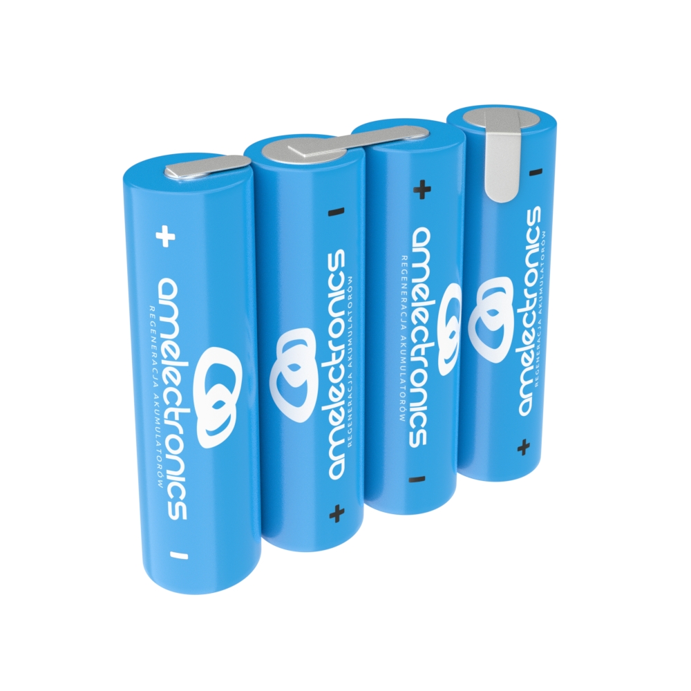 PAKIET AKUMULATORÓW 4 OGNIWA AA 4,8V 1000MAH NI-CD (2832)