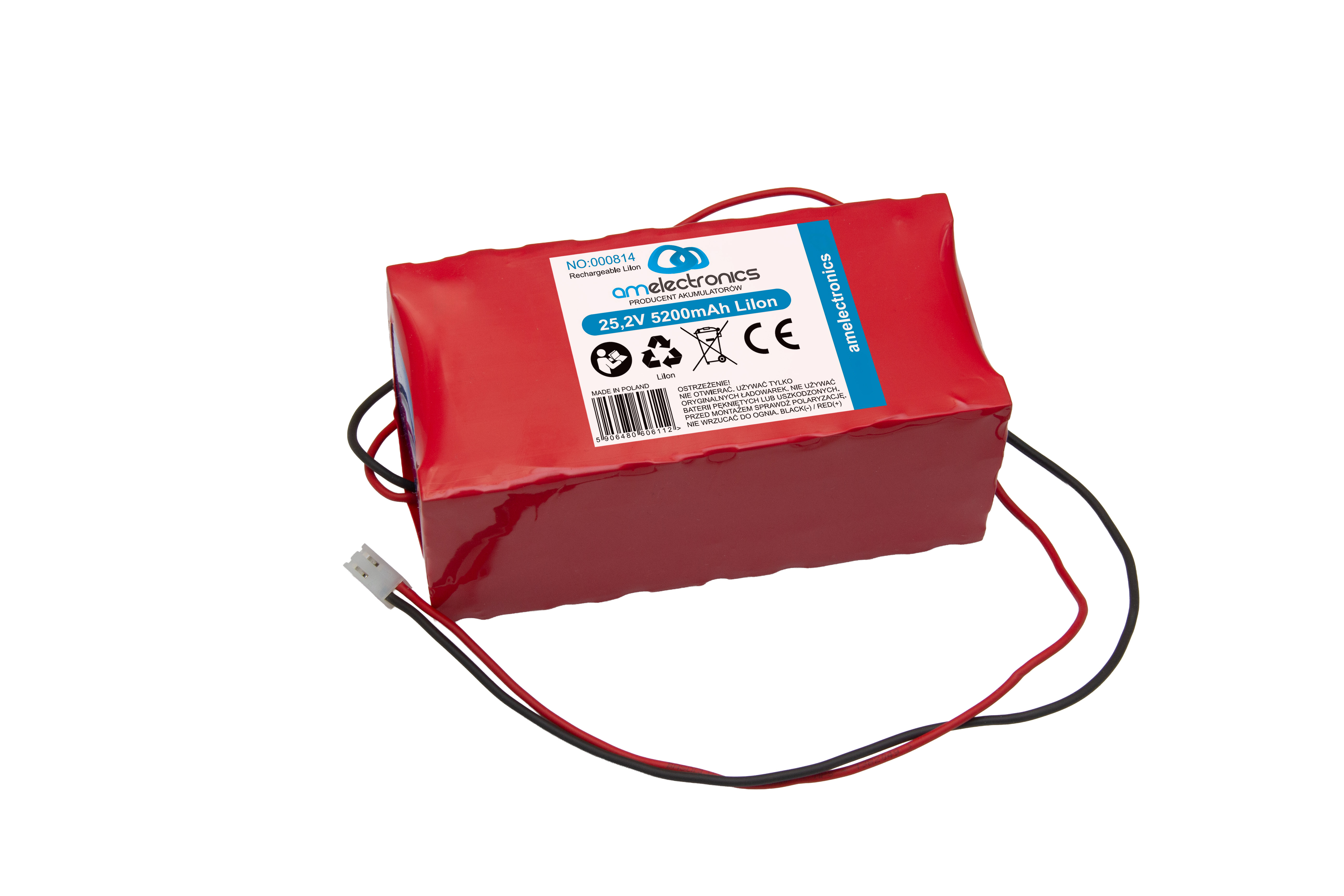 Akumulator do kosiarki NAC RLM1800‑T, 25,2 V, 5200 mAh (0814)