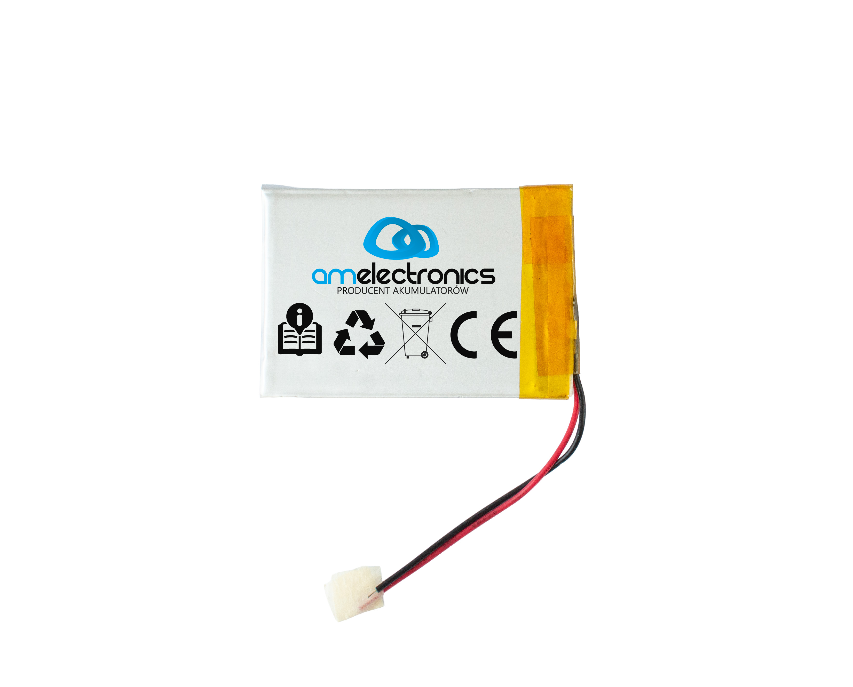 Akumulator pryzmatyczny 3,7V 600mAh 303450 (4491)