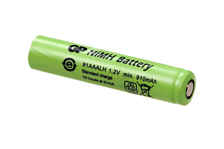 91AAALH 910mAh 1.1Wh NiMH1.2V 10.5x50mm ZGRZEWANIE