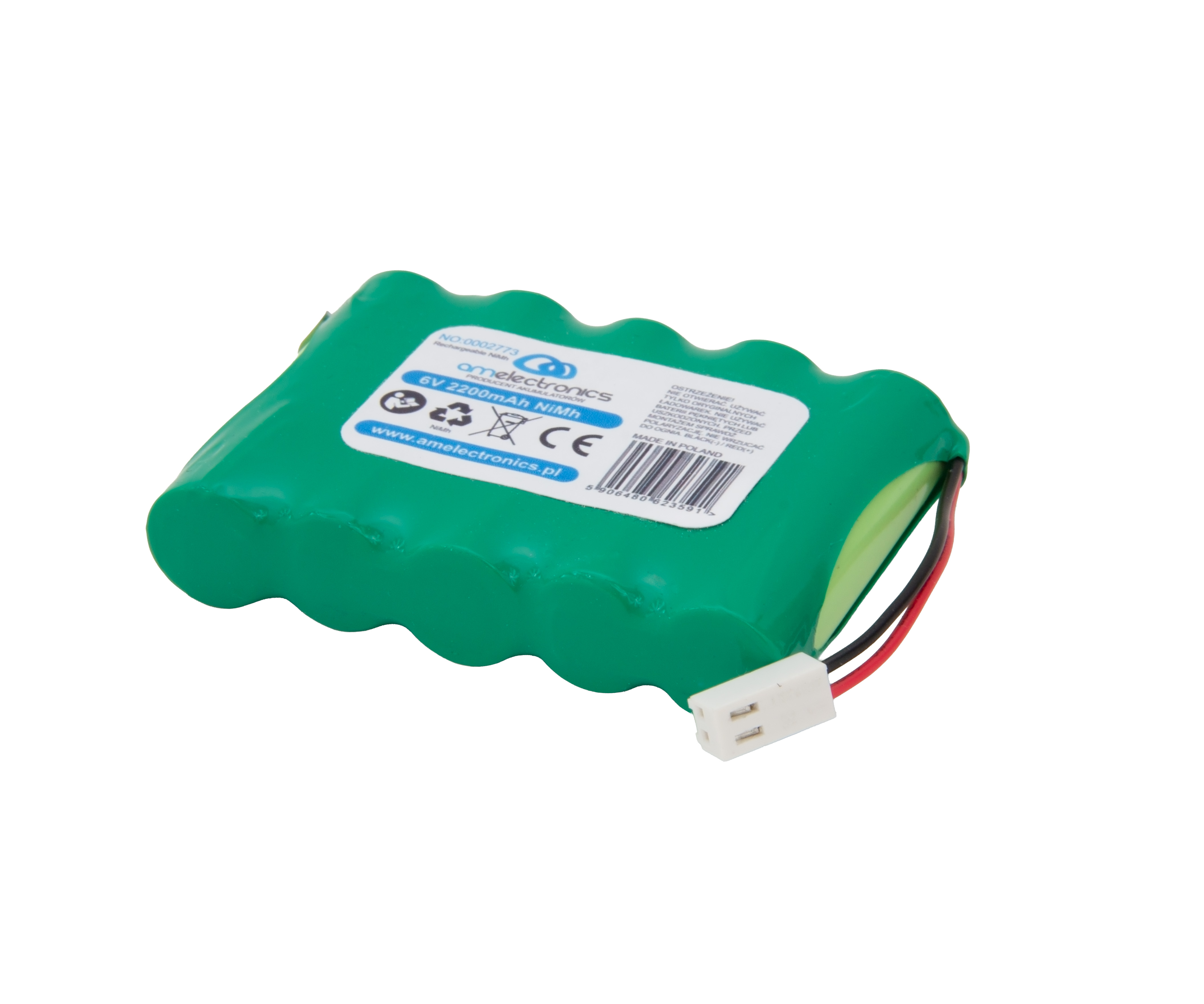 Akumulator do kasy Novitus Vega Taxi 6V 2,2Ah NiMh (2773)