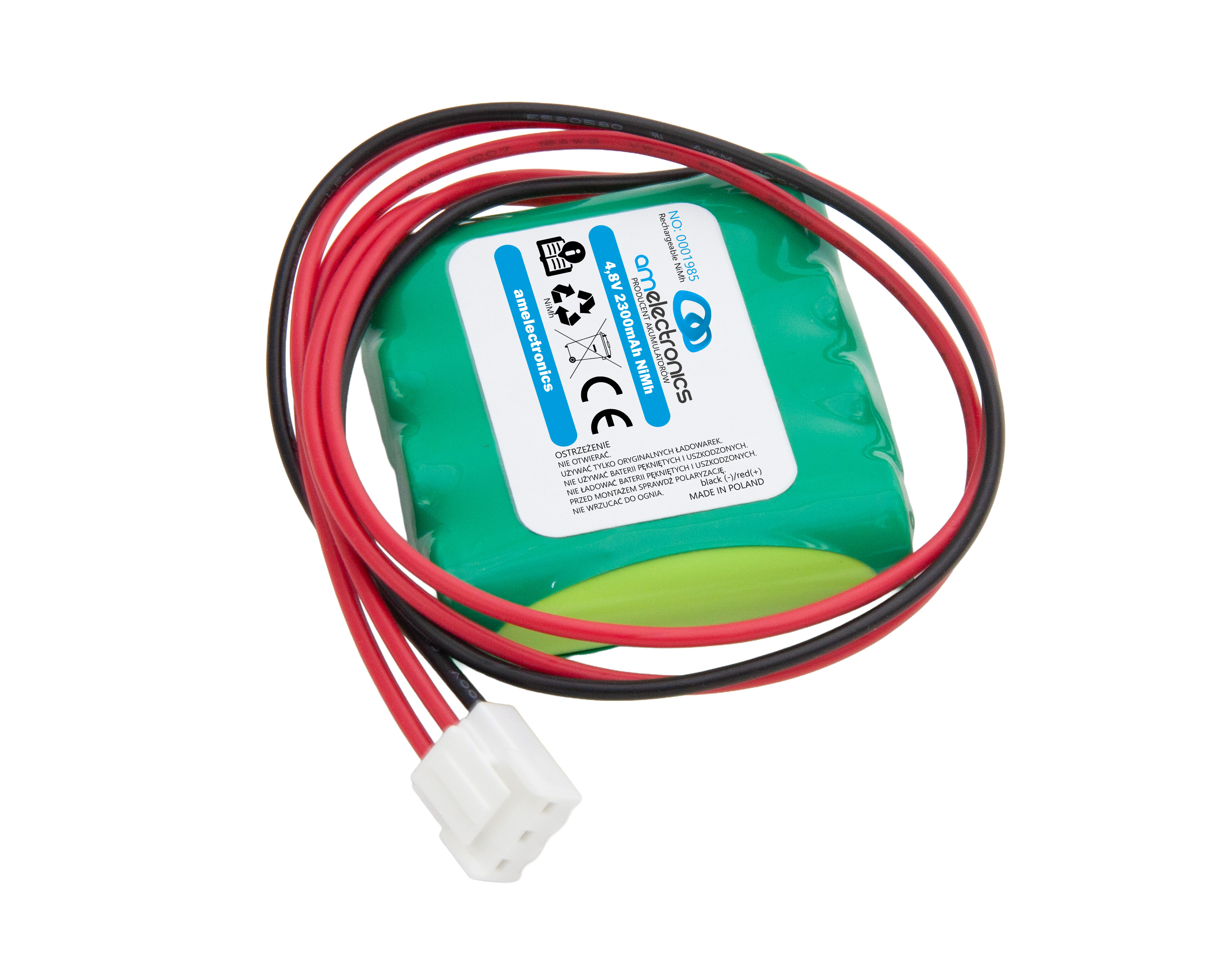 AKUMULATOR DO LAMP AWEX 4,8V 2300mAh VHR3 (1985)
