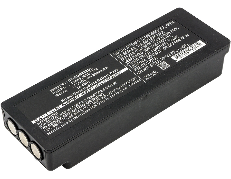 BATERIA AKU SCANRECO 590 592 Cifa 2Ah 7,2V