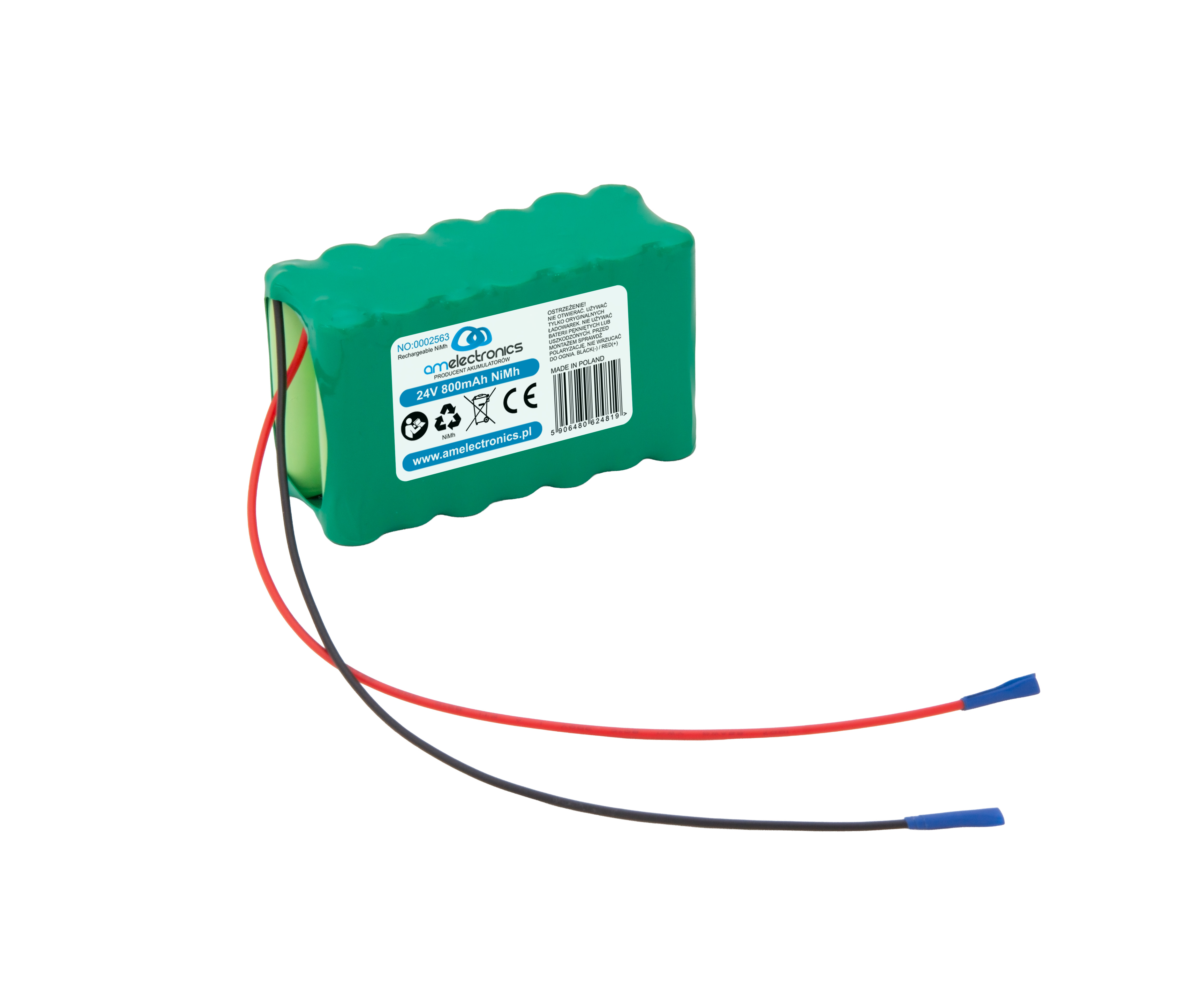 Akumulator 24V 800mAh Ni-Mh Ogniwa AAA (2563)