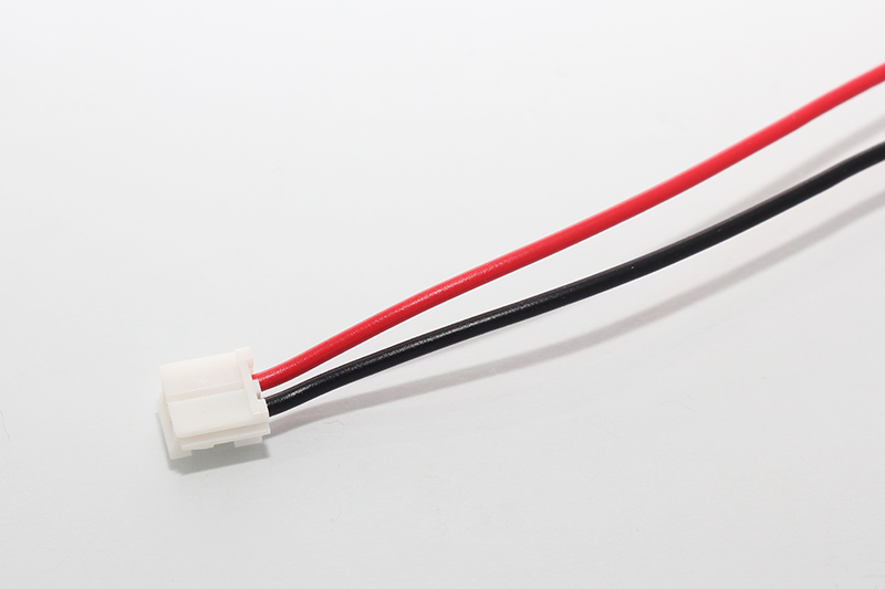 Wtyczka z przewodami JST EHR-2 AWG24/10 red/blu