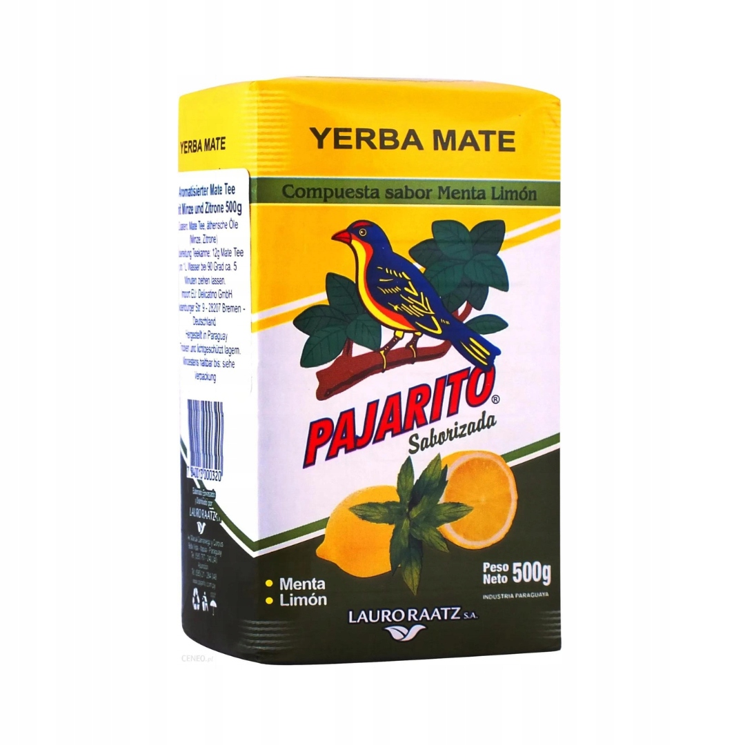 Zestaw Yerba Mate Pajarito Limon Tykwa Bombilla - Idealny na start!