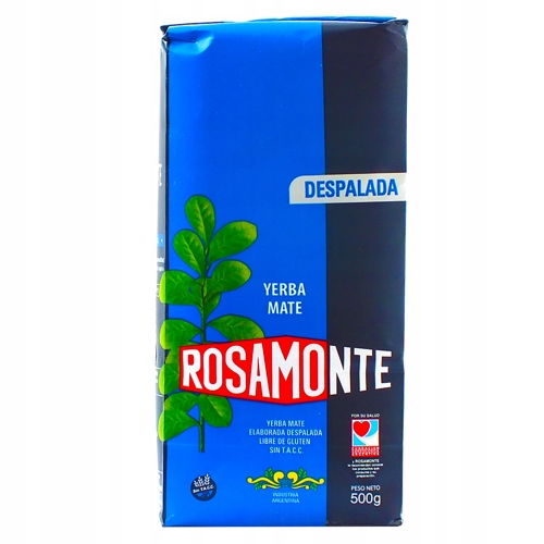 Yerba Mate Rosamonte Elaborada + Despalada 2x500g 1kg