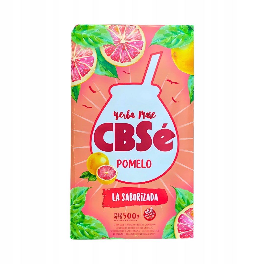 Zestaw do Yerba Mate CBSe Pomelo Frutos del Valle + Akcesoria