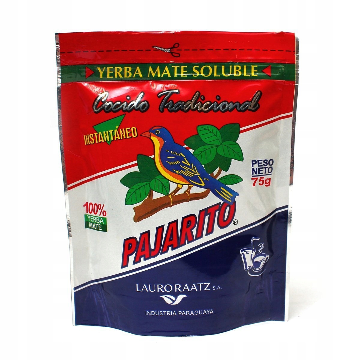 Yerba Mate Pajarito Soluble Rozpuszczalna Instant 75 g
