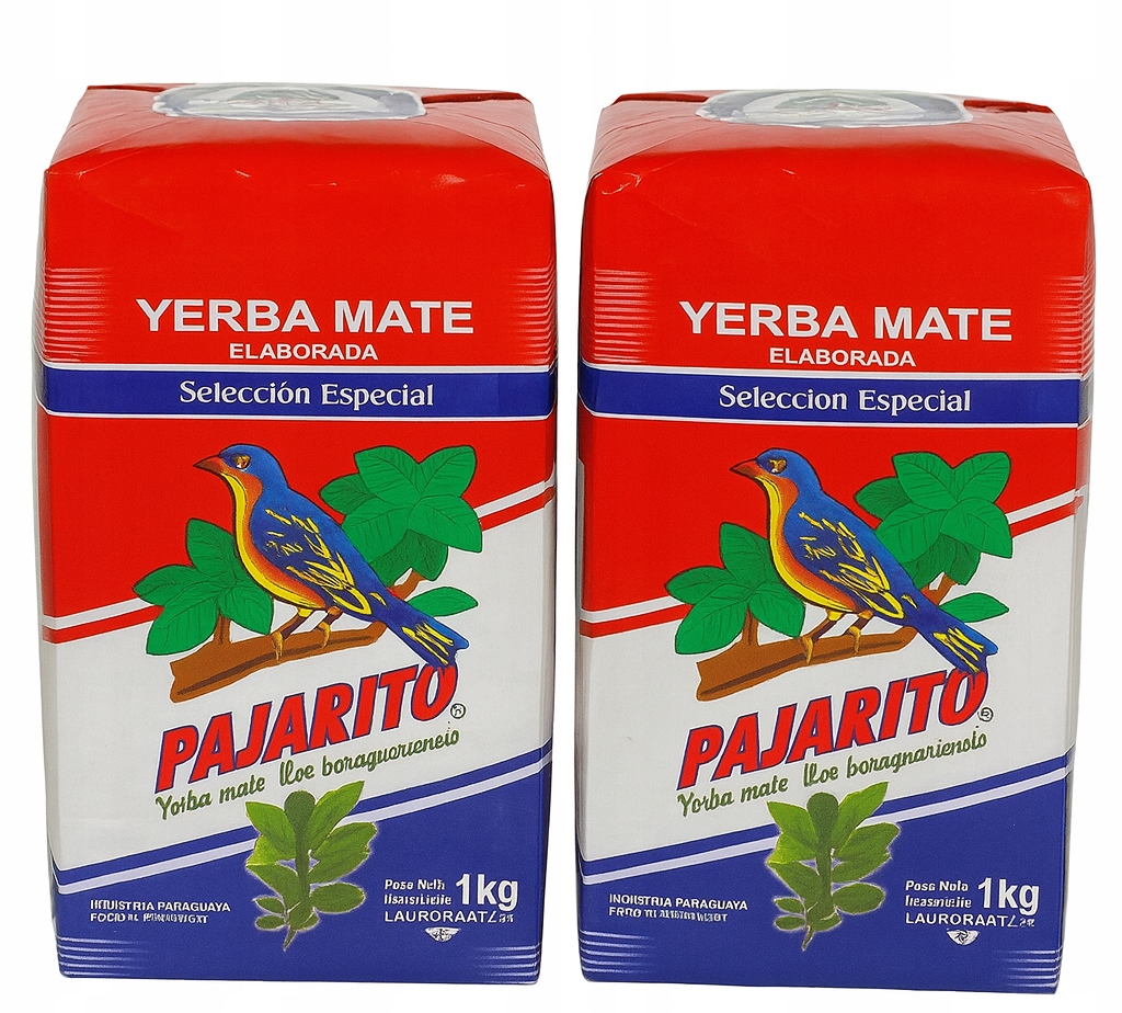 Zestaw Pajarito Seleccion Especial 2 x 1kg Yerba Mate