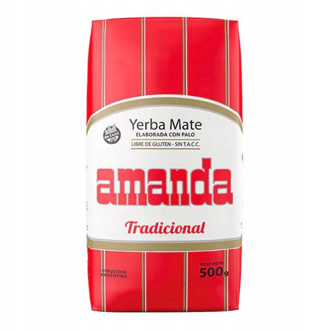 Zestaw Yerba Mate Amanda Elaborada + Despalada 2x500g 1kg