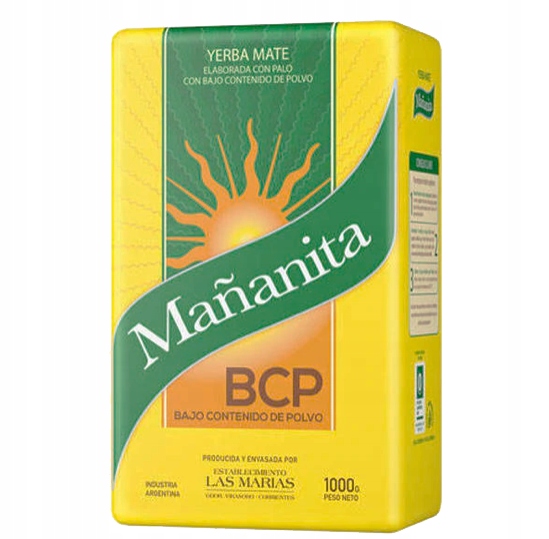 Yerba Mate Mananita Elaborada Con Palo 1kg 1000g
