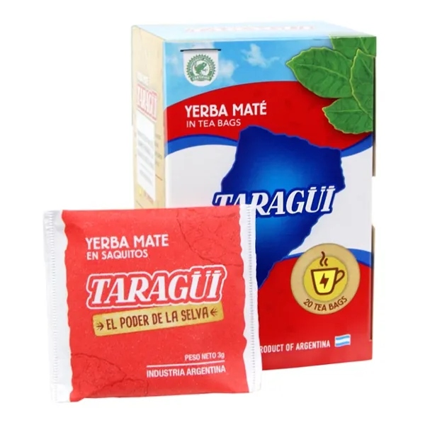 Yerba Mate Taragui Elaborada w Saszetkach Ekspresowych Cocido 60 g