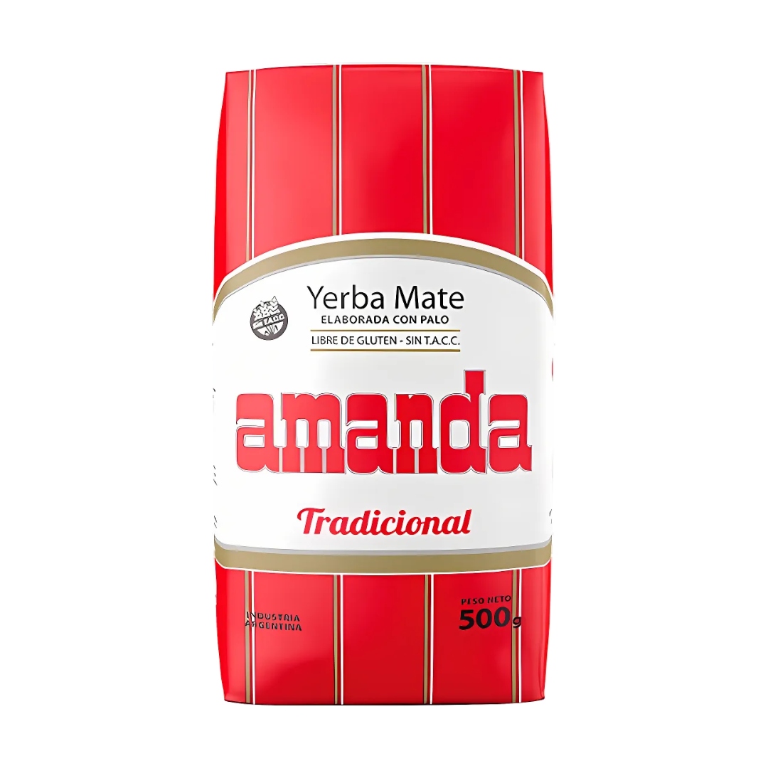 Zestaw Yerba Mate Amanda Despalada + Elaborada 2x500g 1kg